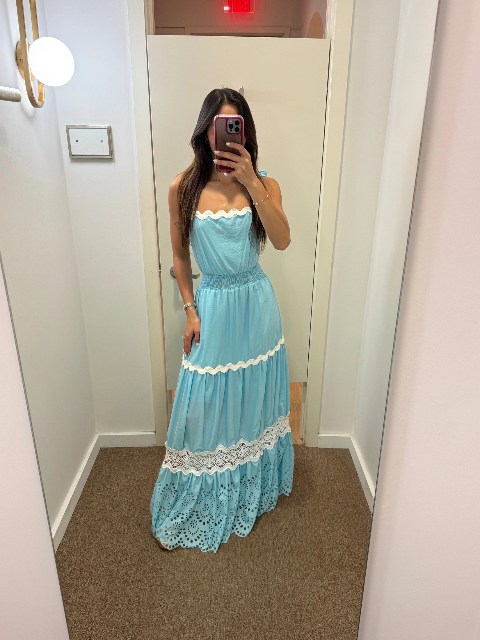 LOTUS BLUE DRESS