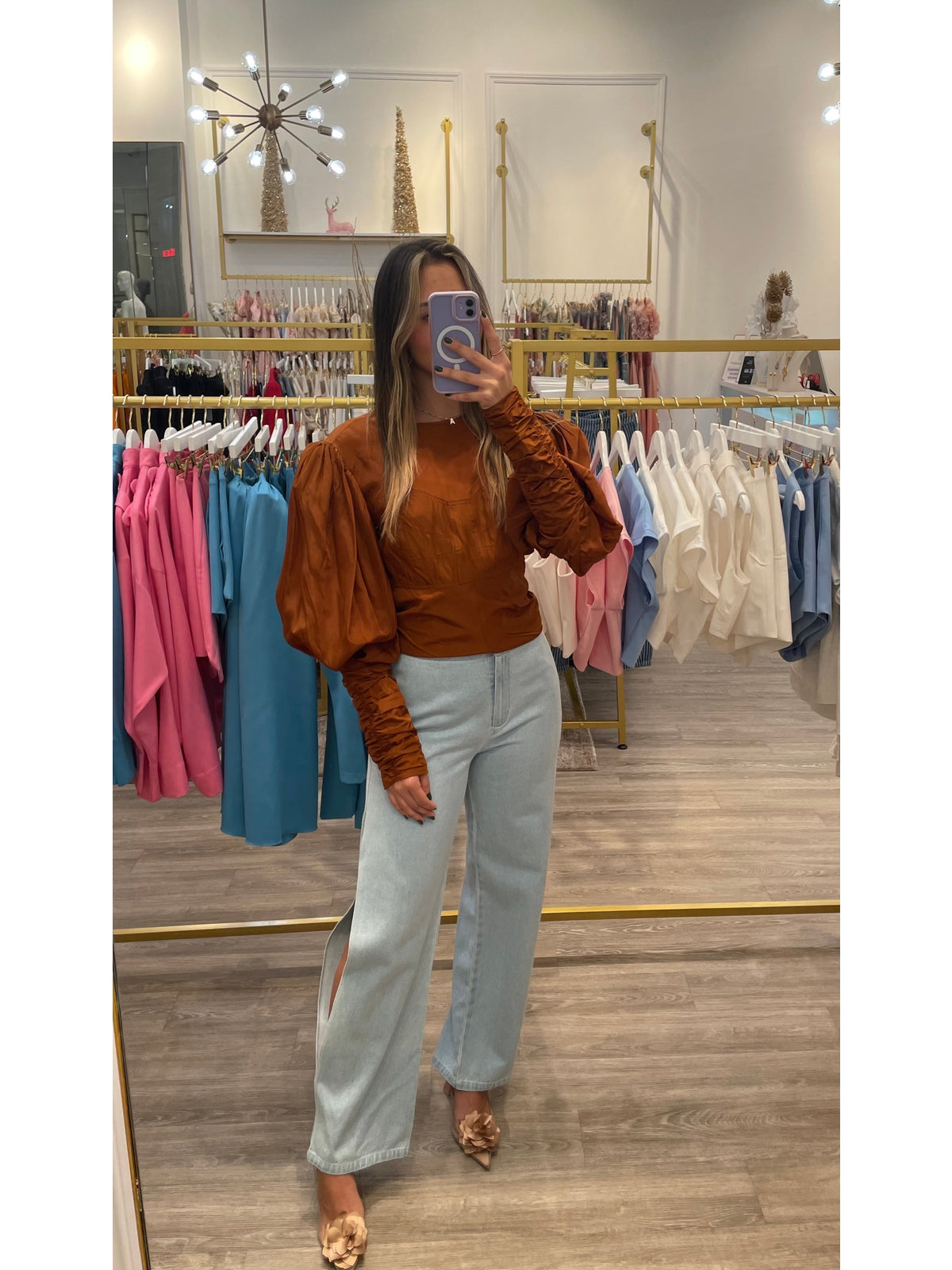 TD BROWN TOP