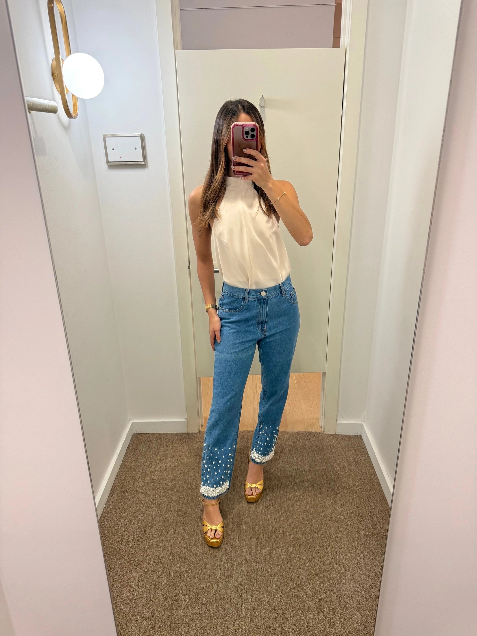 LOTTUS PEARLS JEAN