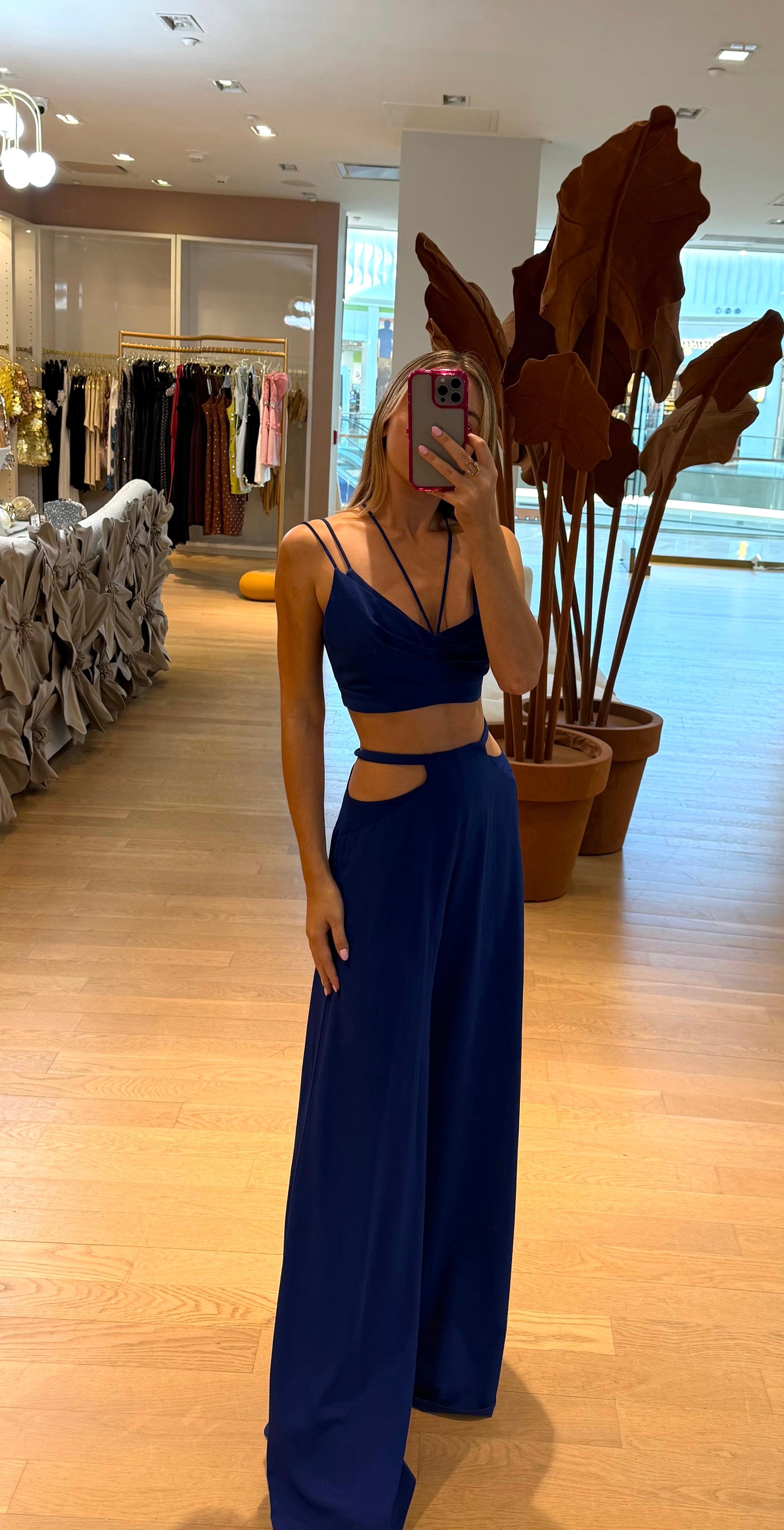 SK ROYAL BLUE TWO PIECE SET