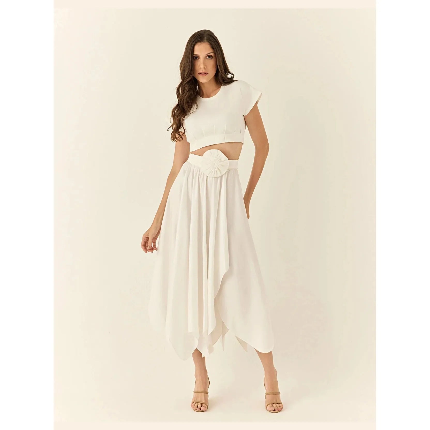 HL PUFF CROPPED TOP