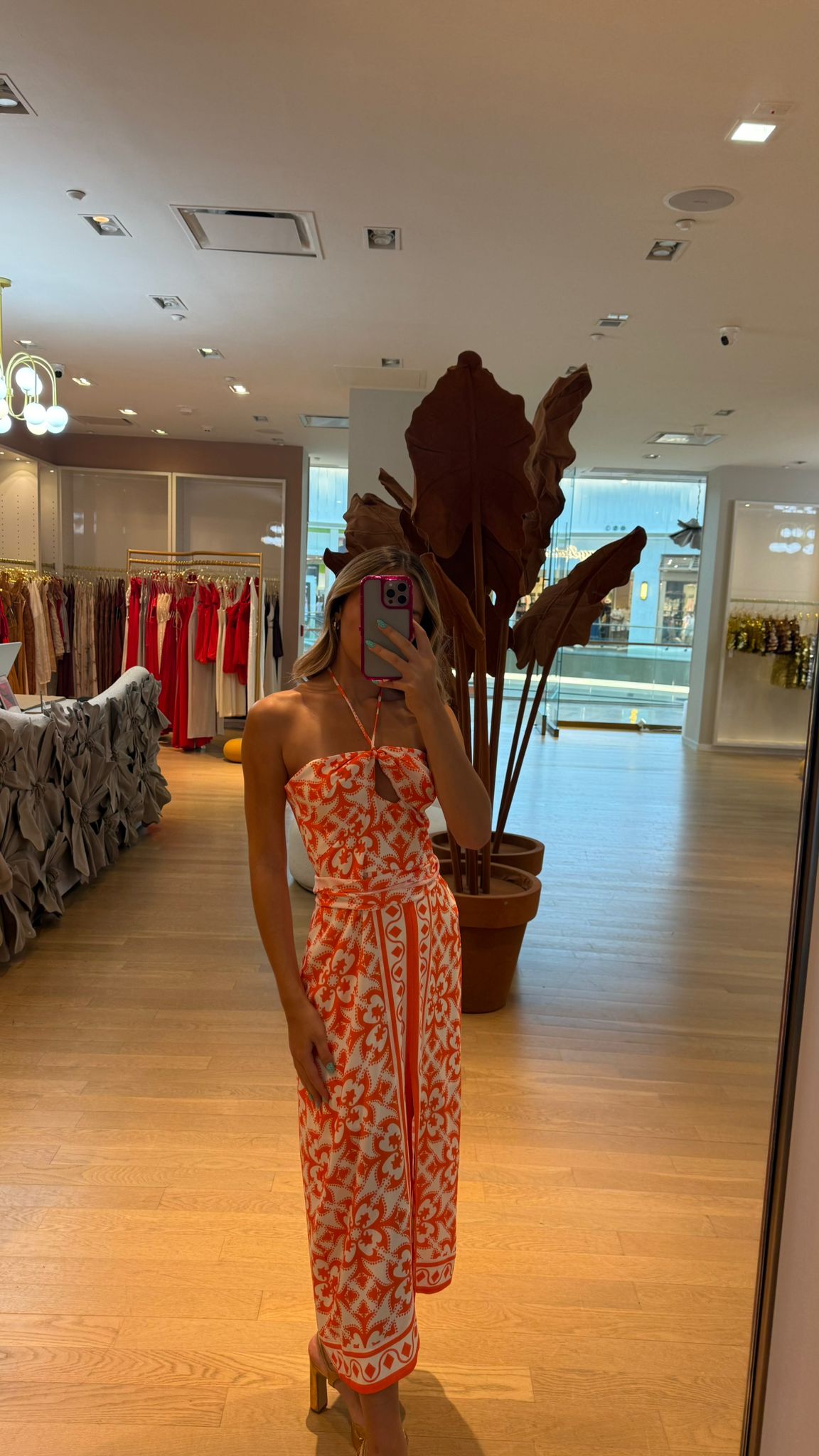 SCLUB ORANGE DRESS