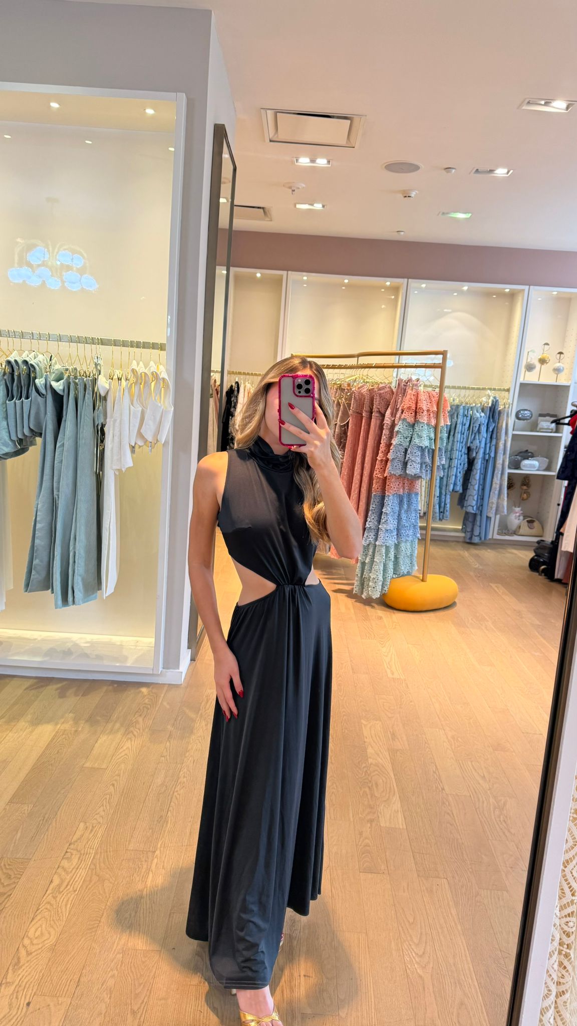 PIMP BLACK CUT OUT DRESS
