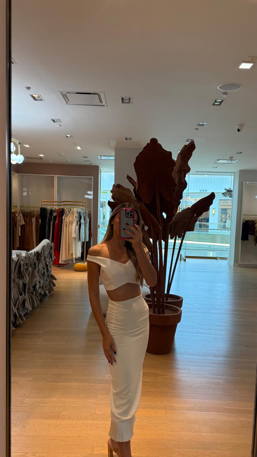 PB FRINGE SKIRT