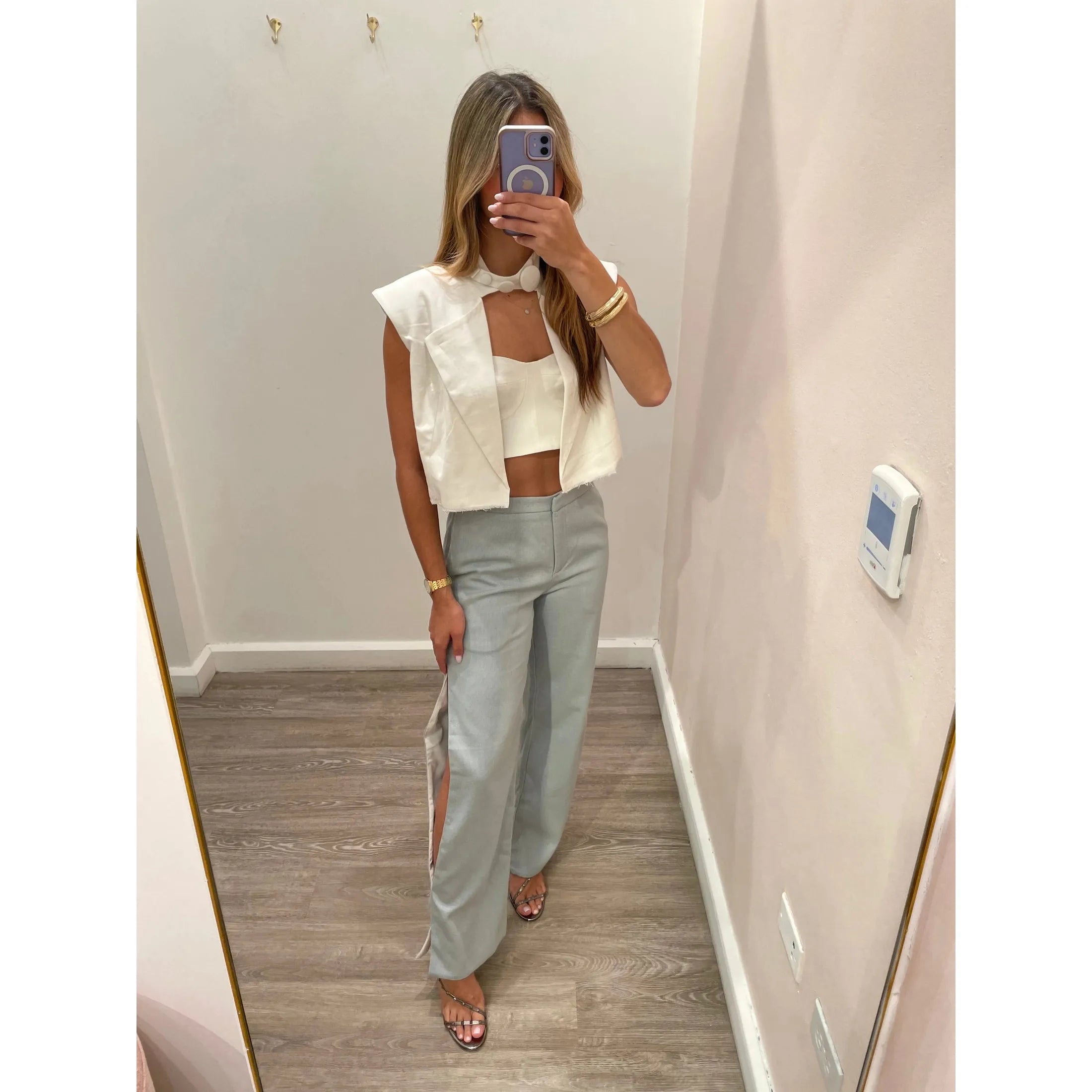 HL OFF WHITE VEST