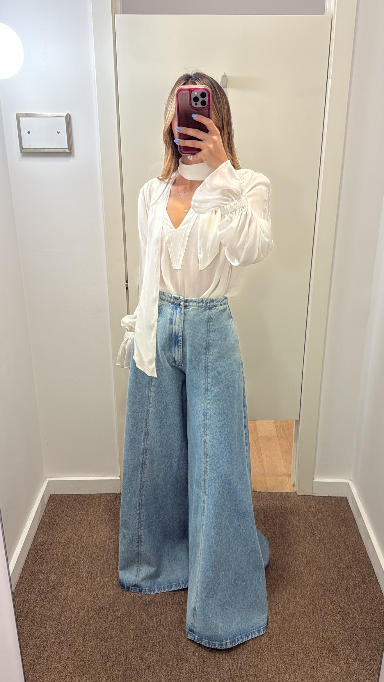 TD WHITE BLOUSE