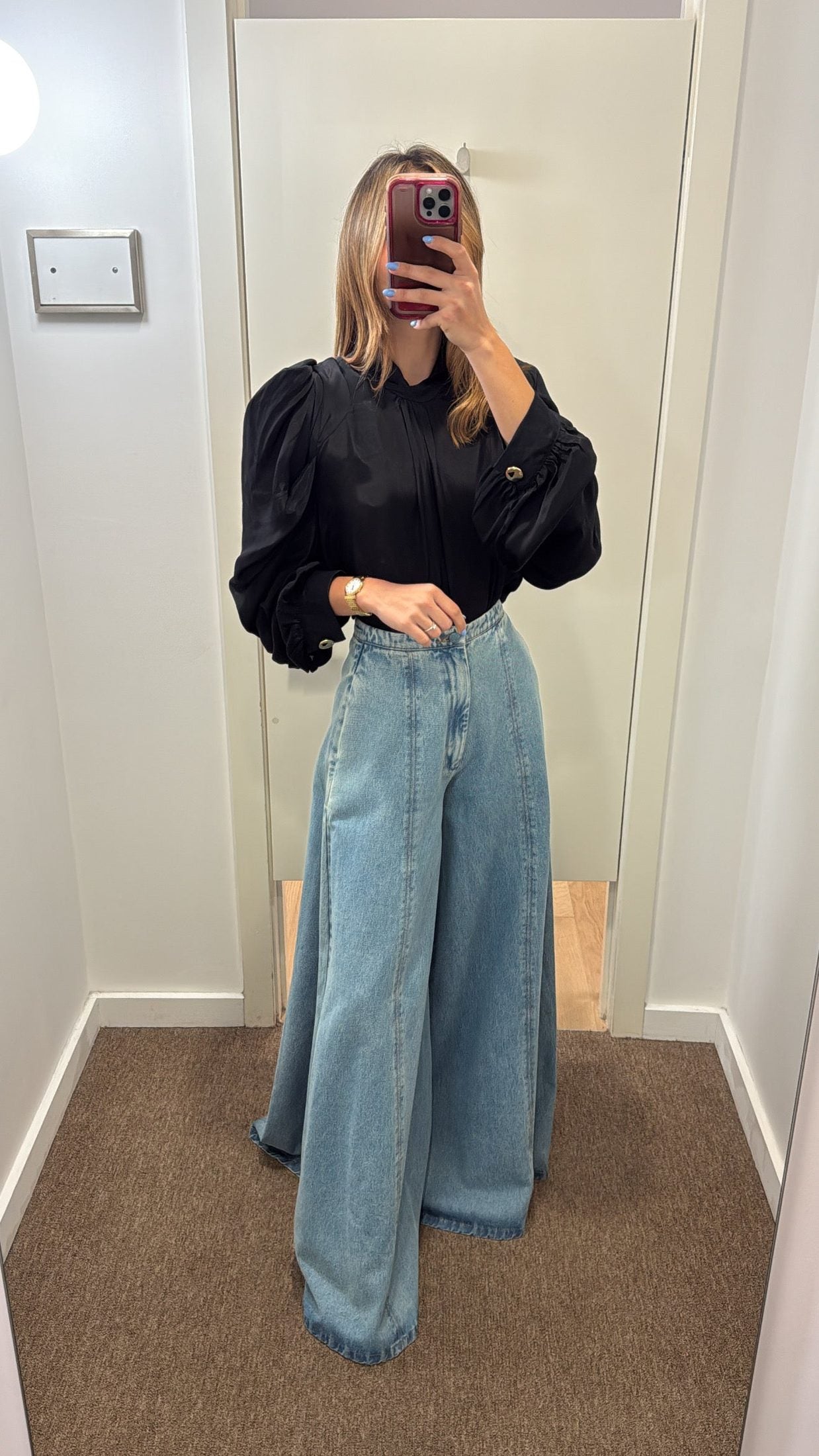 TD SHOULDER PADDED BLACK TOP