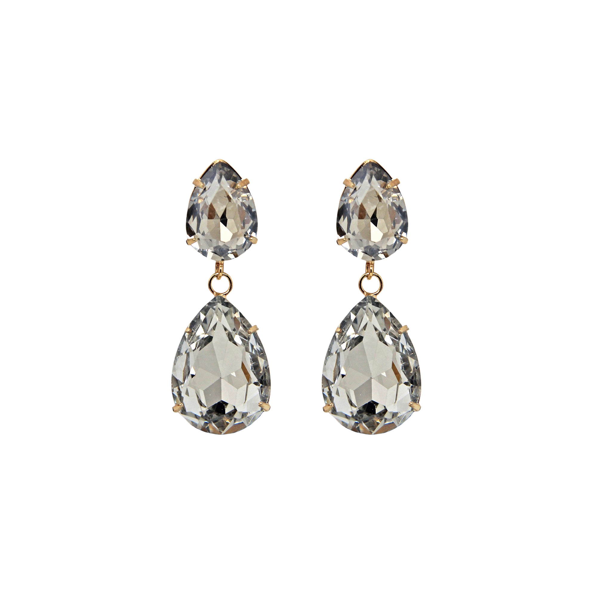 RB CRYSTAL STONE EARRINGS