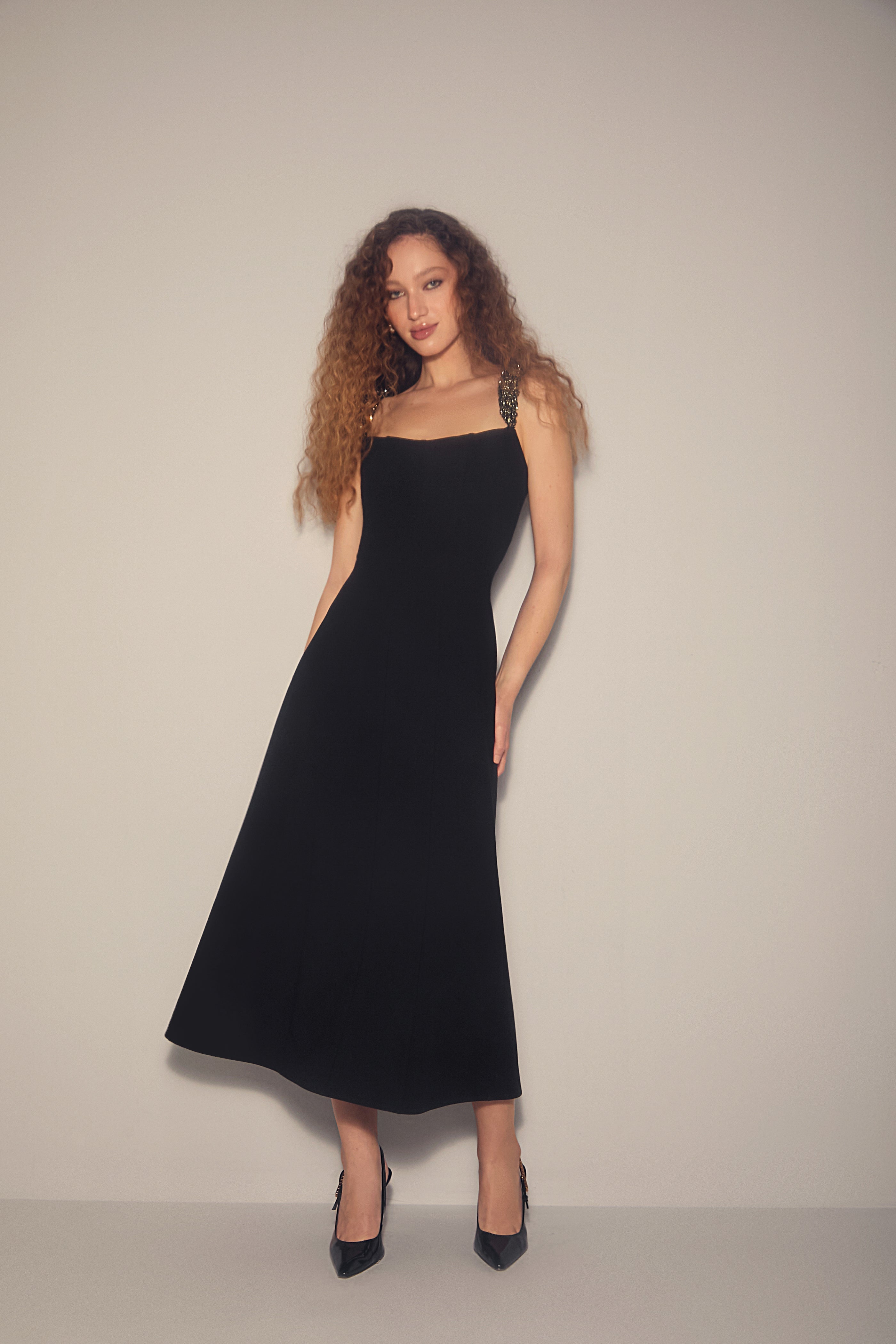 ARB BLACK GOWN SPARKLE STRAP