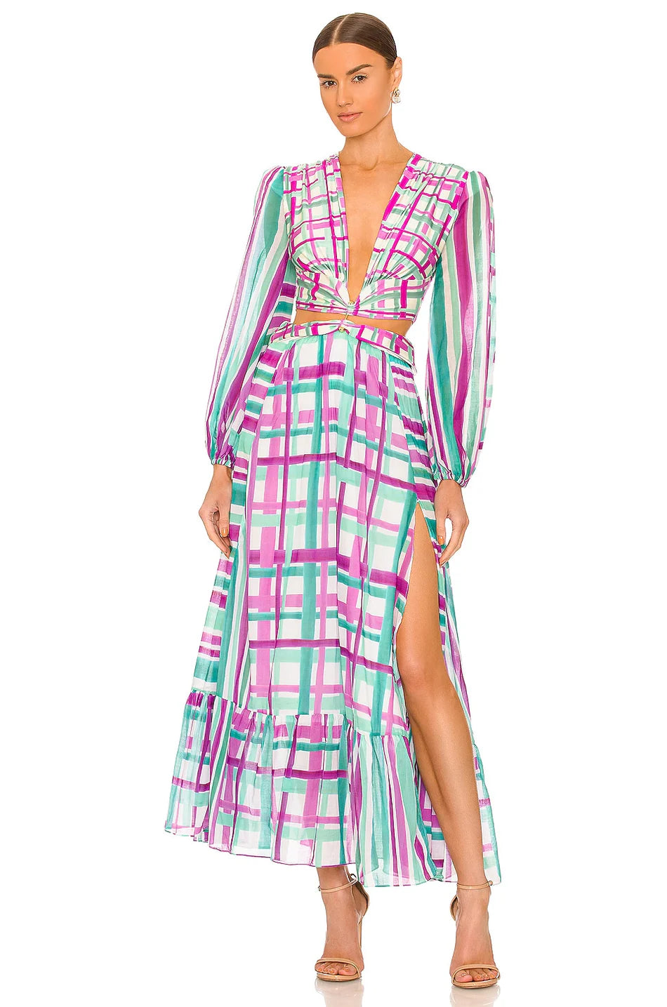 PB PLUNGE CUT OUT DRESS