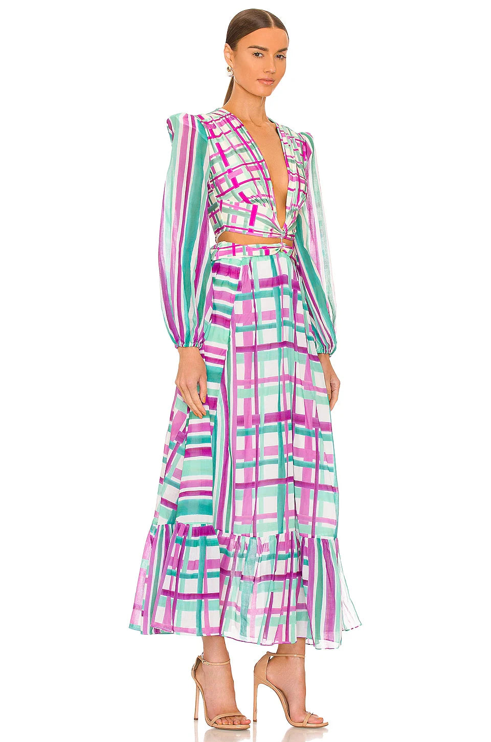 PB PLUNGE CUT OUT DRESS