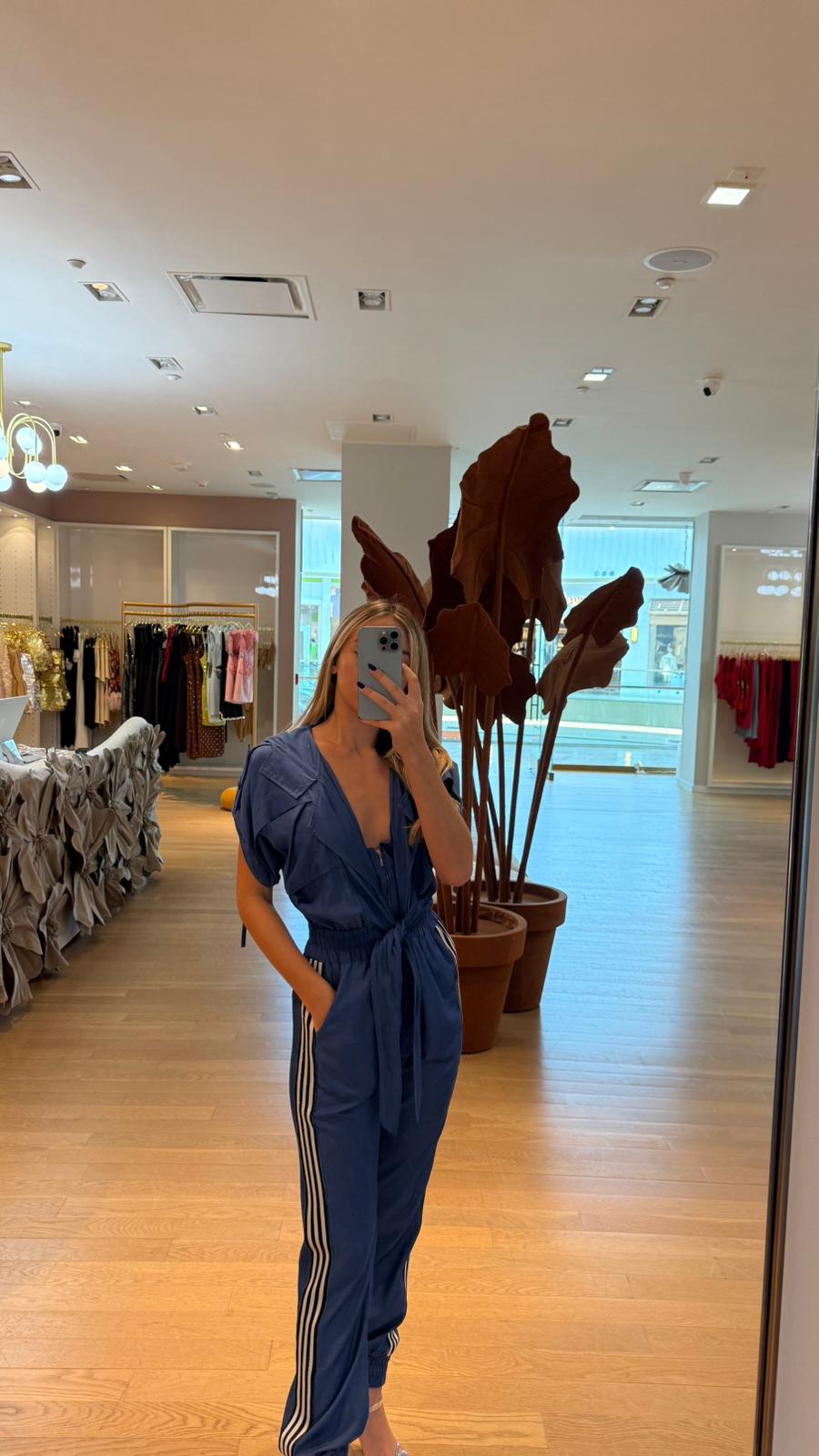 SCLUB DENIM JUMPSUIT