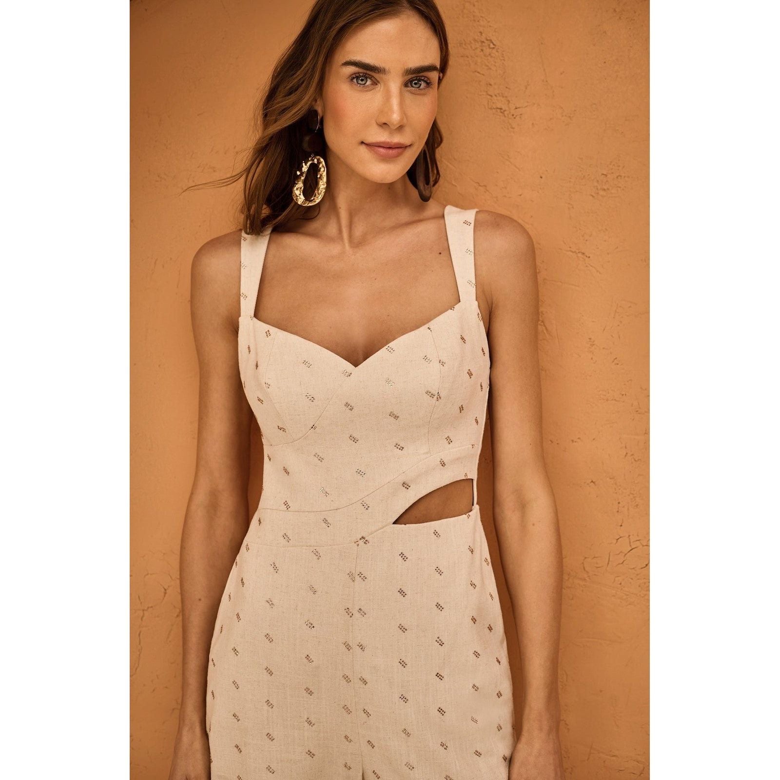 SK CUT-OUT JUMPSUIT