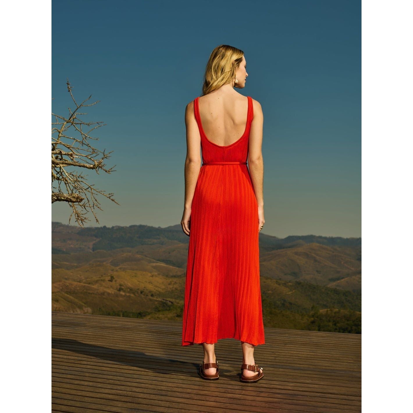 SK LONG TRICOT DRESS
