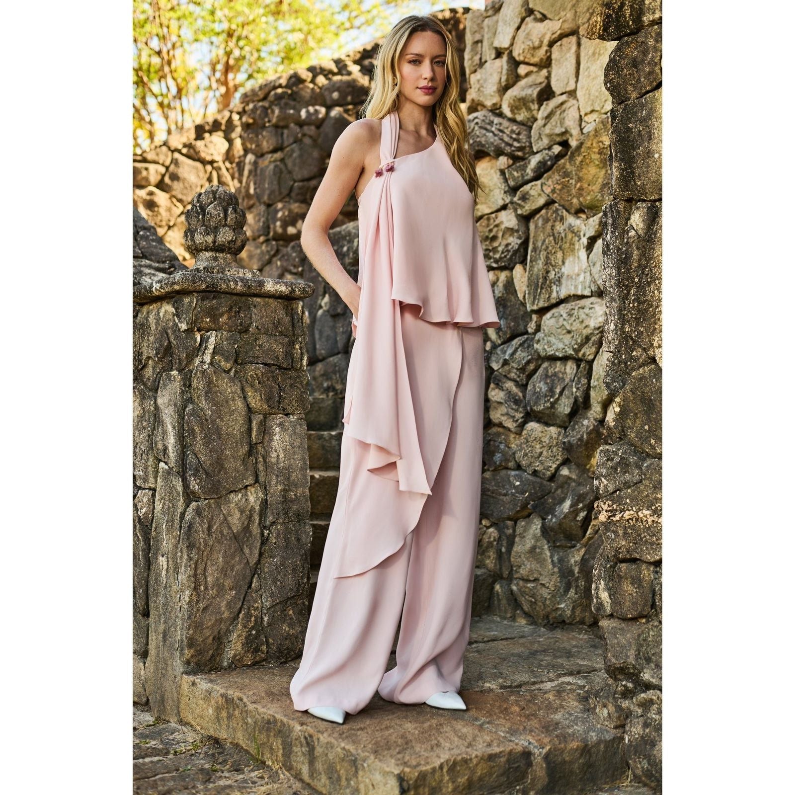 SK TWO PIECE MATCHING PINK SET