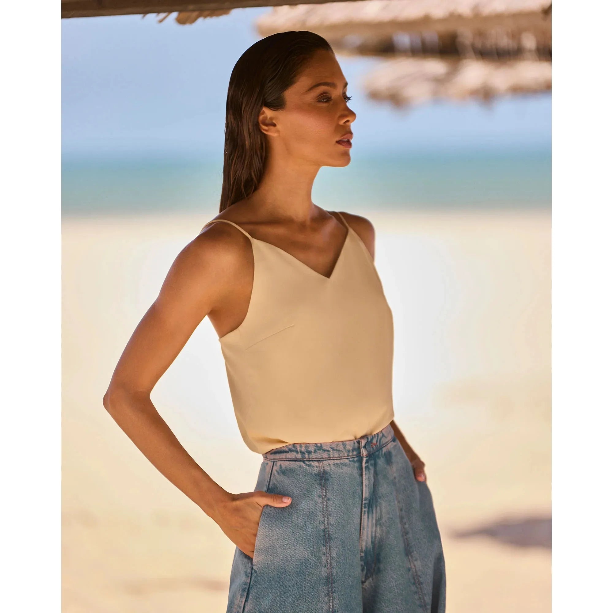 HL ECO SILK TANK TOP