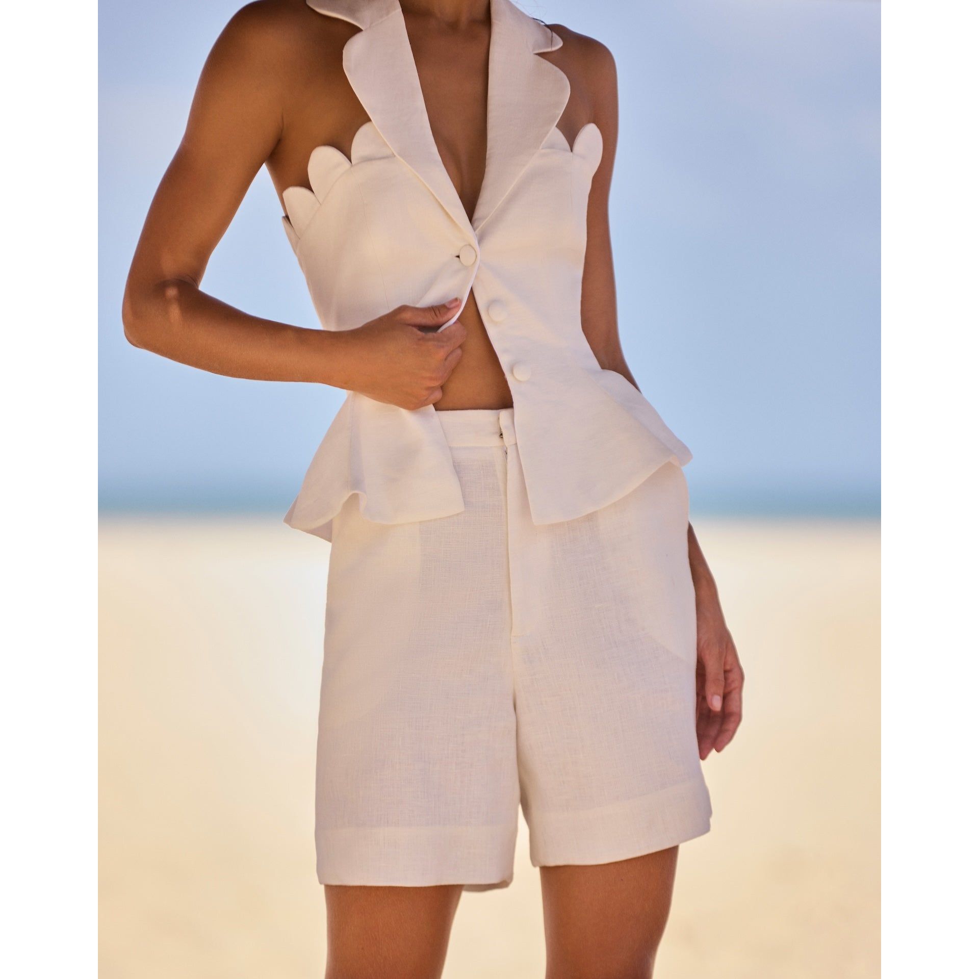 HL BERMUDA RESPINGOS WHITE