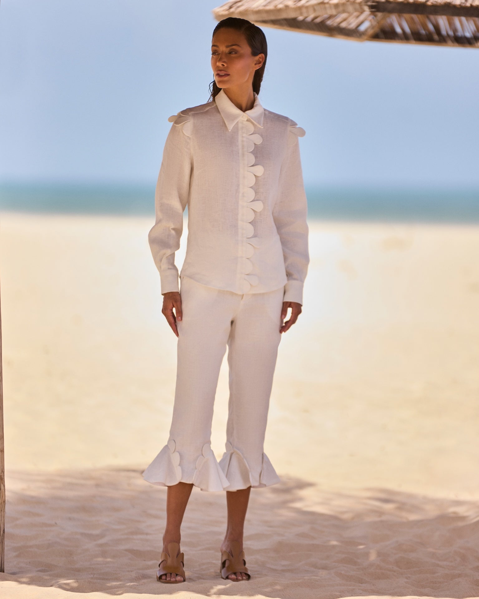HL RESPINGOS LONG SLEEVE SHIRT WHITE