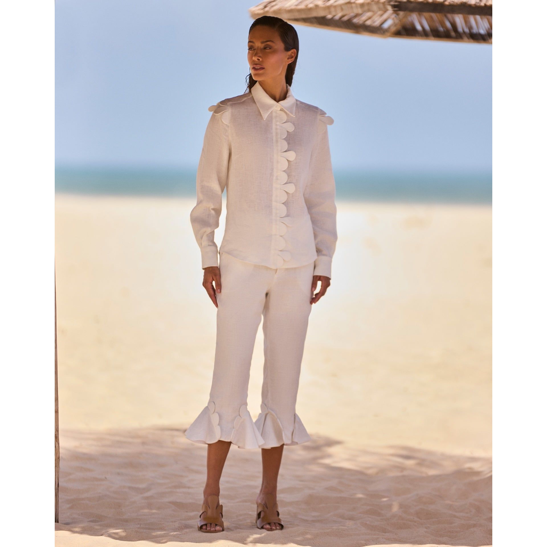 HL RESPINGOS LONG SLEEVE SHIRT WHITE