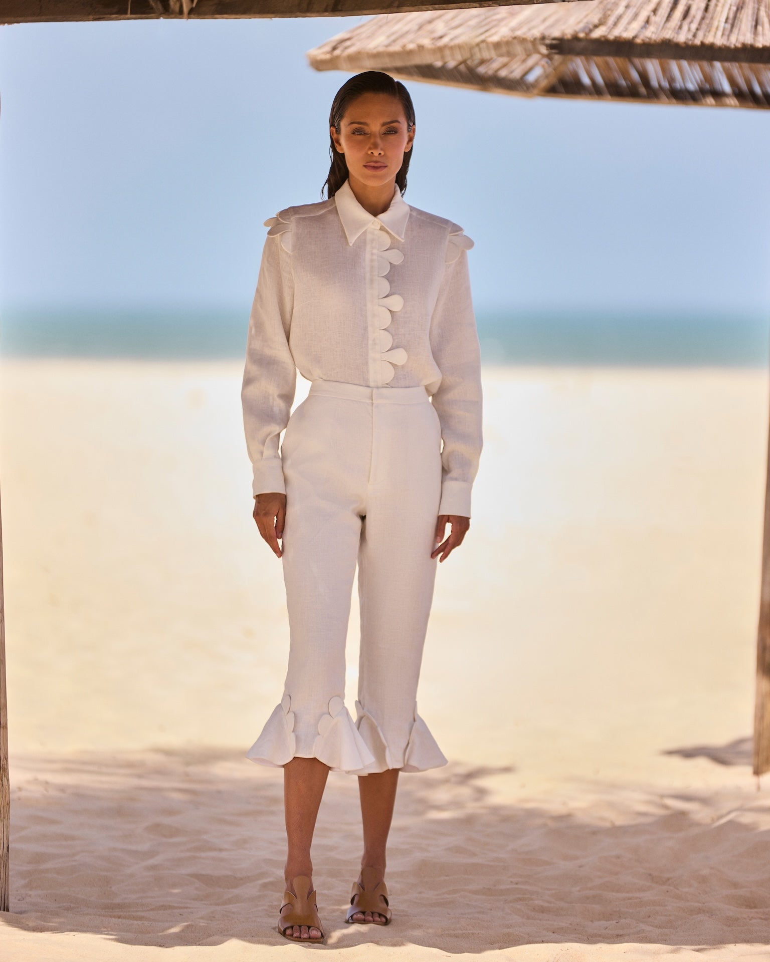 HL RESPINGOS LONG SLEEVE SHIRT WHITE