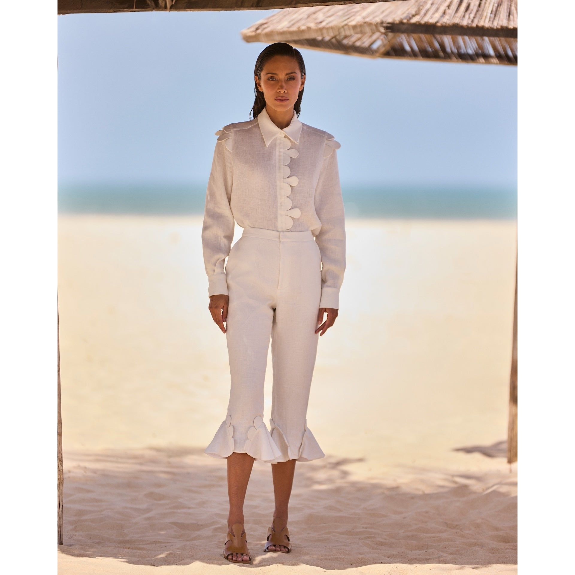 HL RESPINGOS LONG SLEEVE SHIRT WHITE