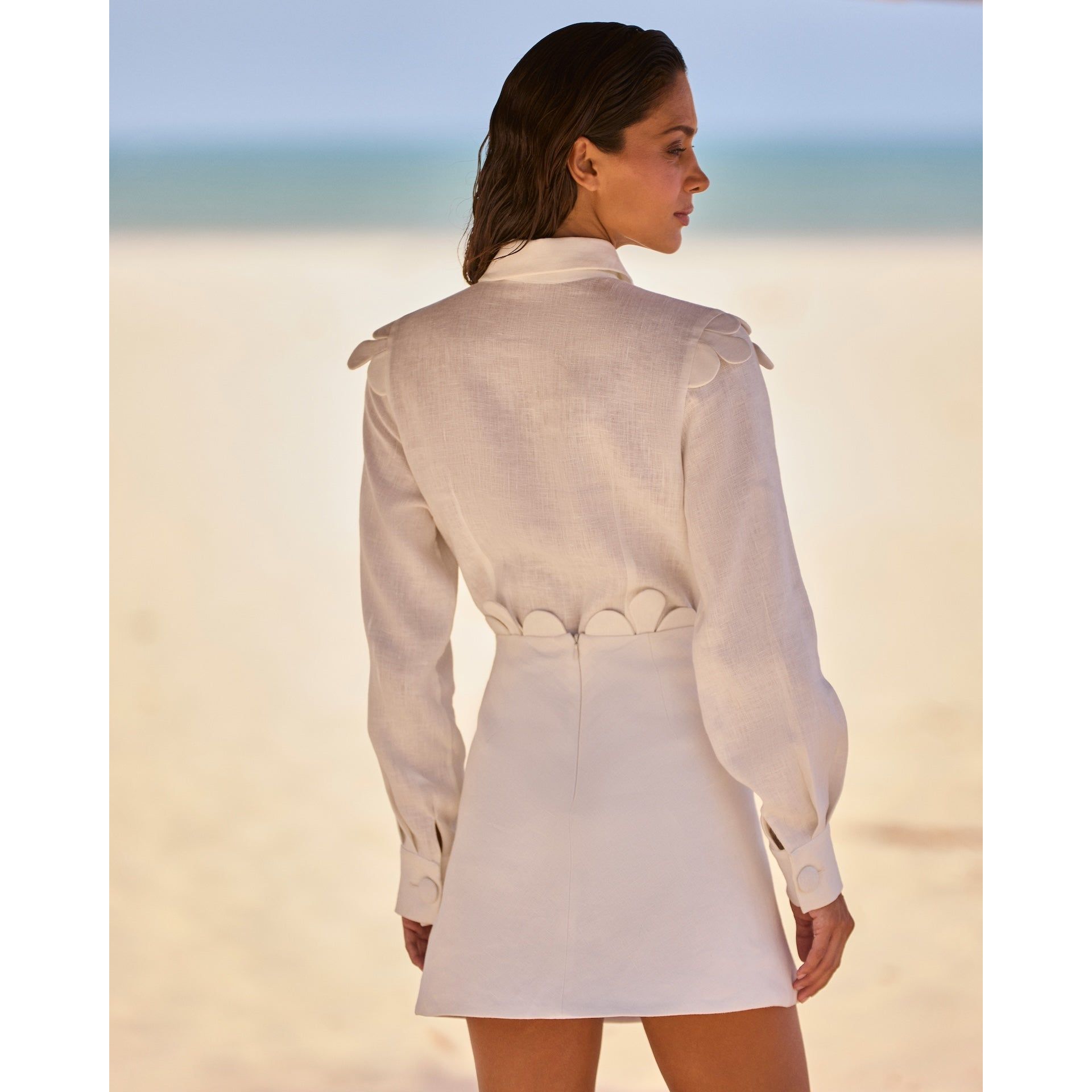 HL RESPINGOS LONG SLEEVE SHIRT WHITE