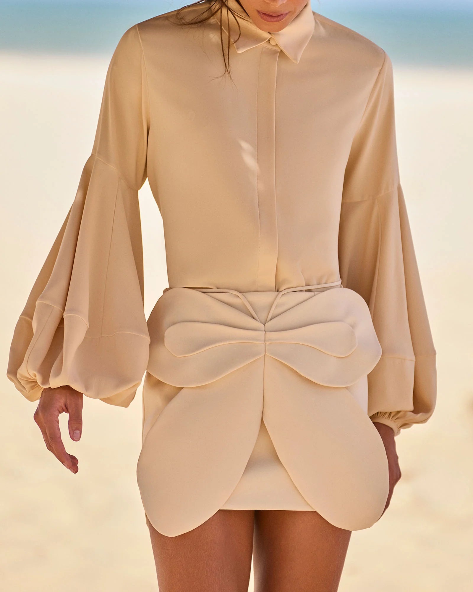 HL ECO VANILLA BLOUSE