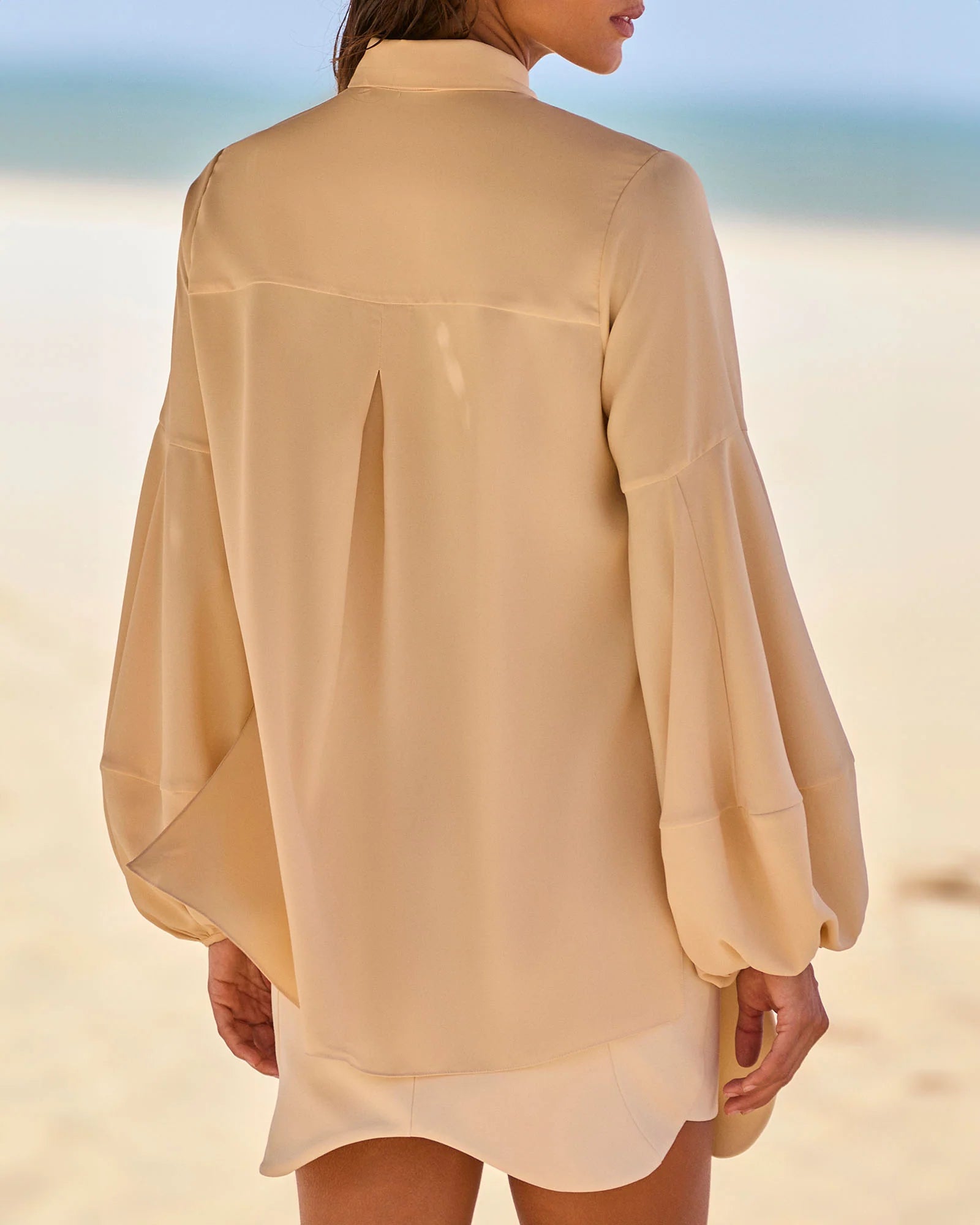 HL ECO VANILLA BLOUSE