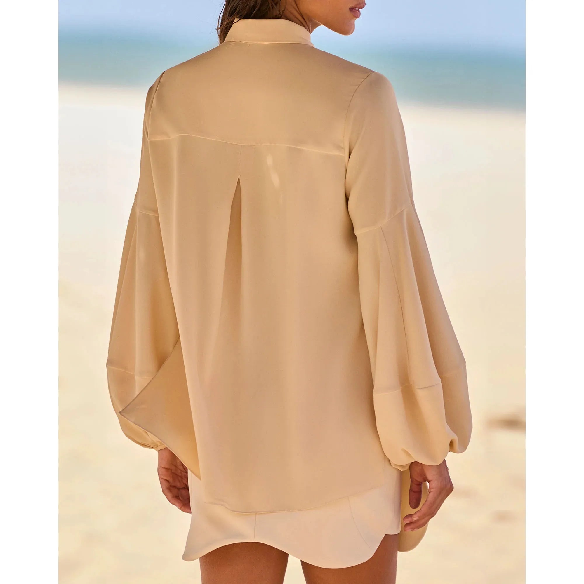 HL ECO VANILLA BLOUSE