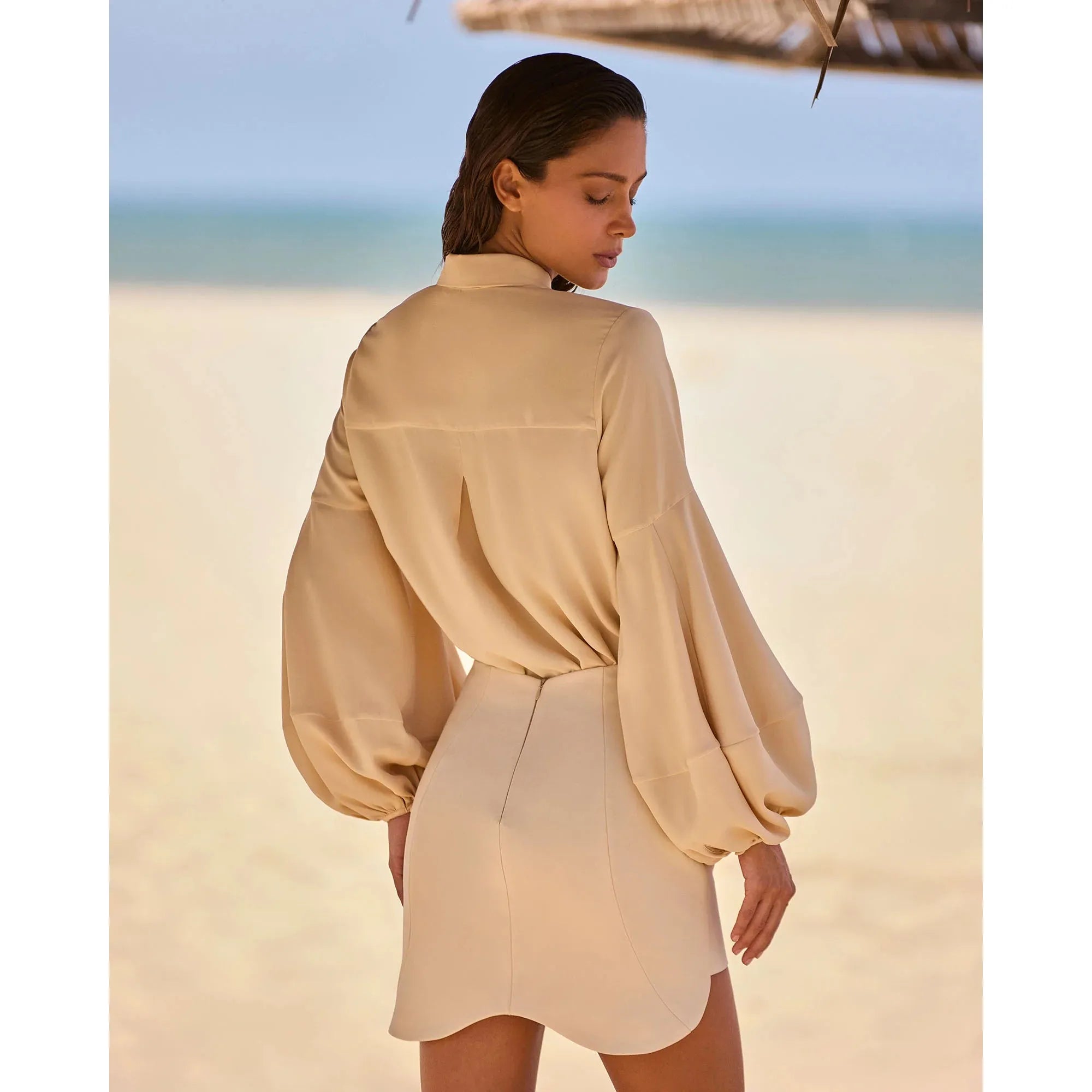 HL ECO VANILLA BLOUSE