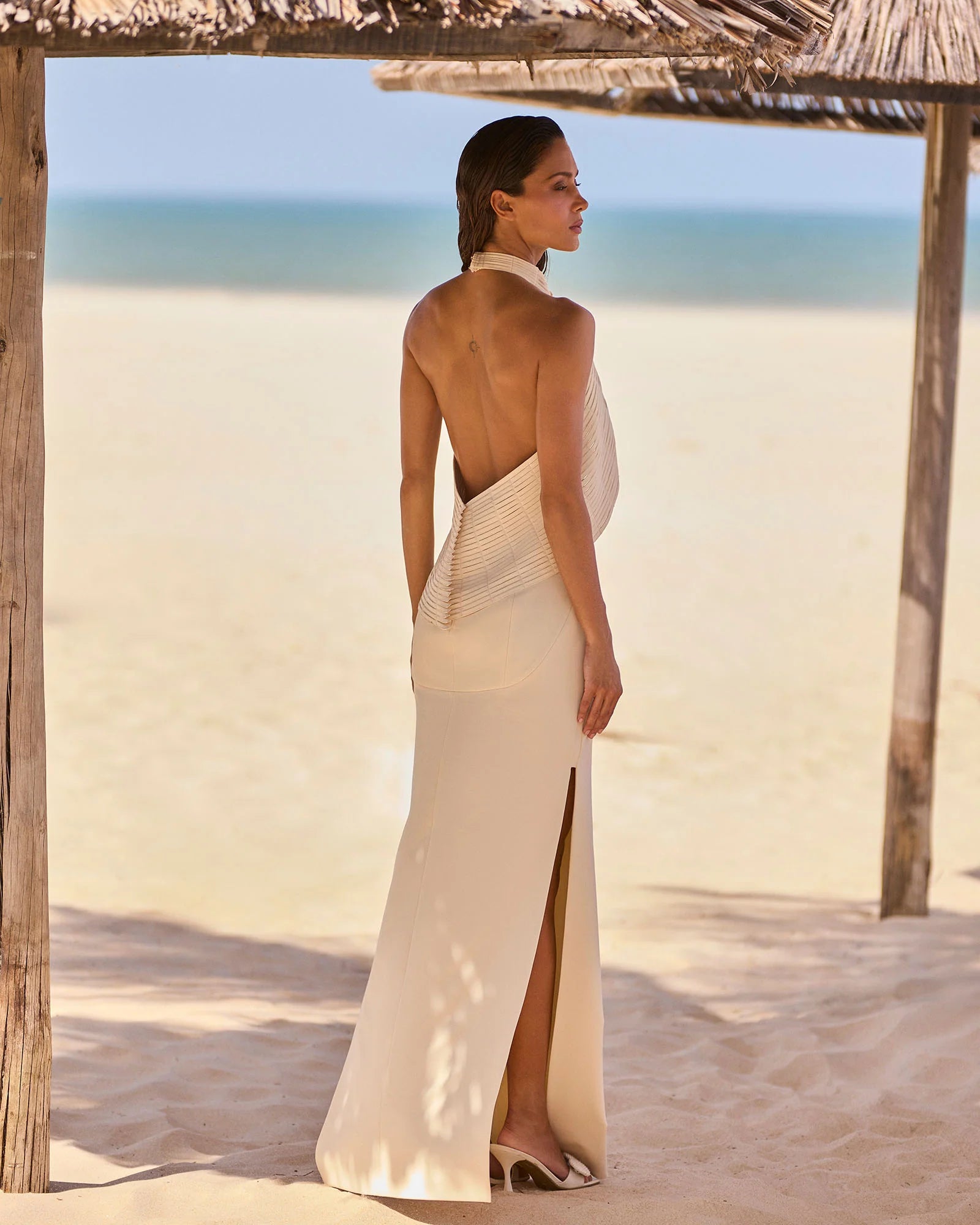 HL LONG CAULE SKIRT