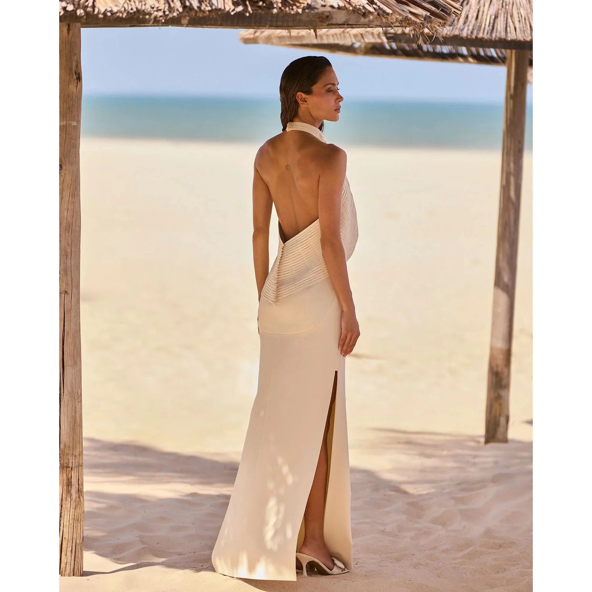 HL LONG CAULE SKIRT