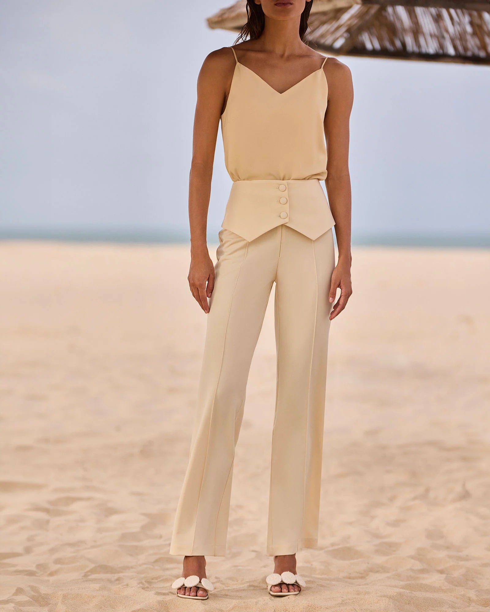 HL COLETE PANTS VANILLA