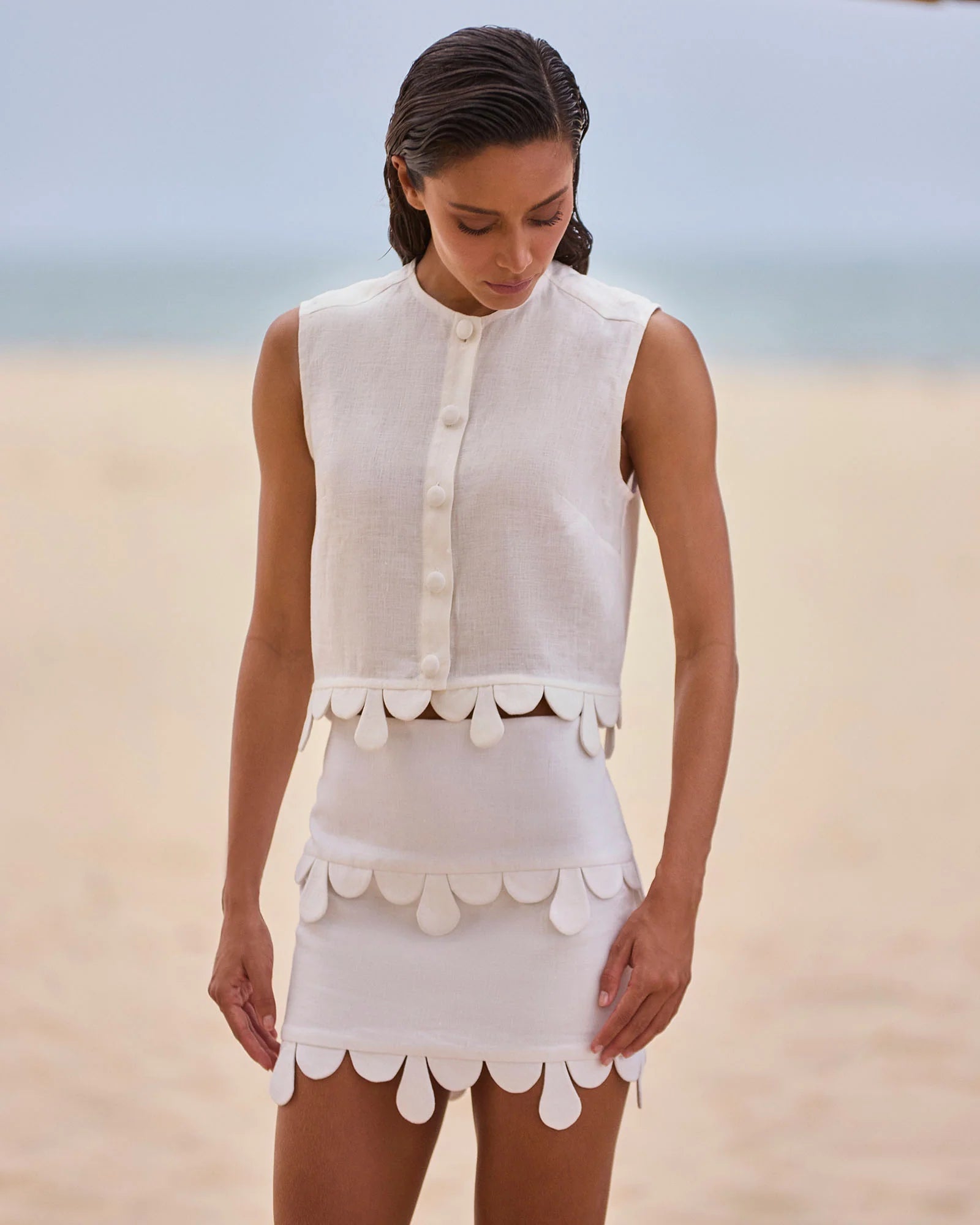 HL RESPINGOS SKIRT WHITE