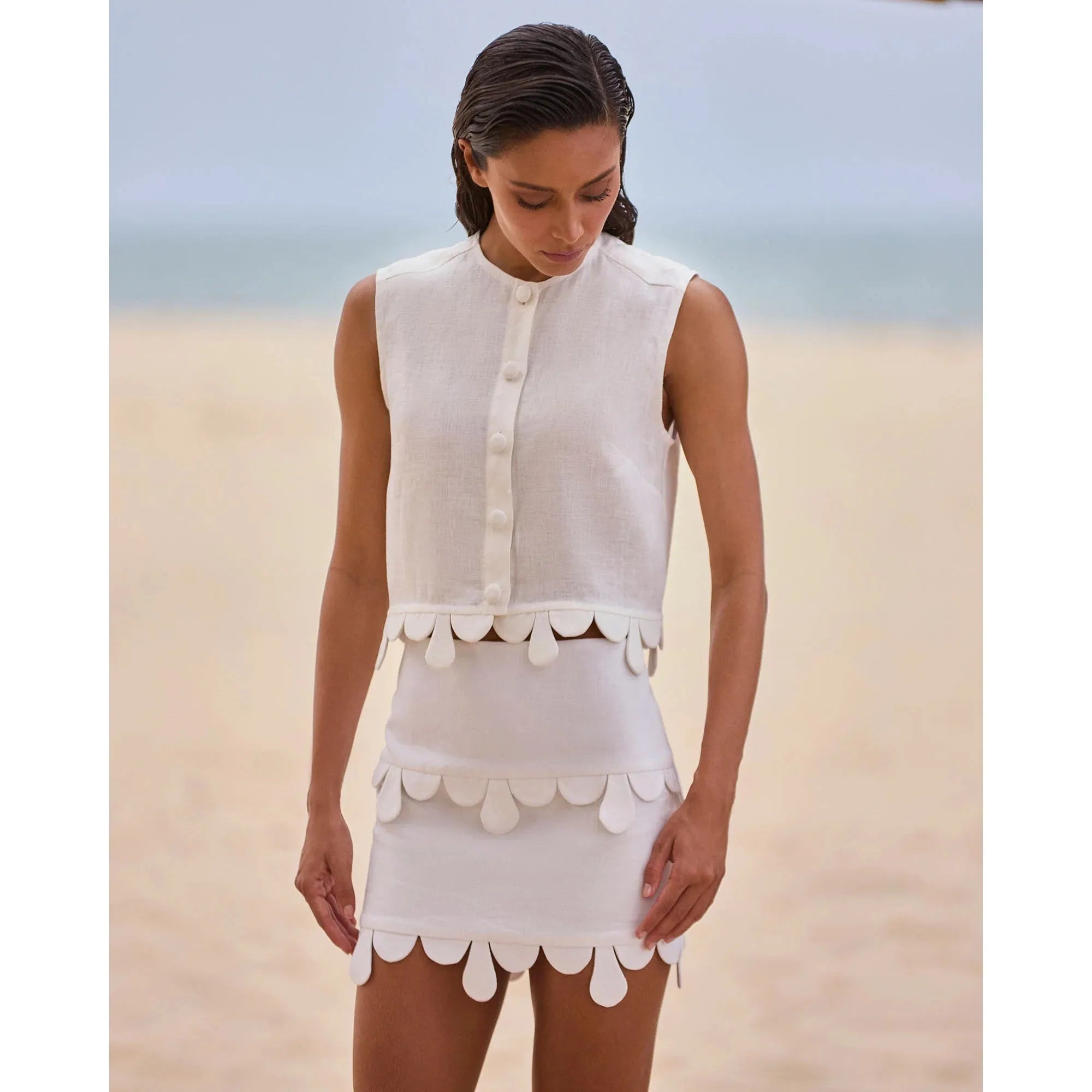 HL RESPINGOS SKIRT WHITE