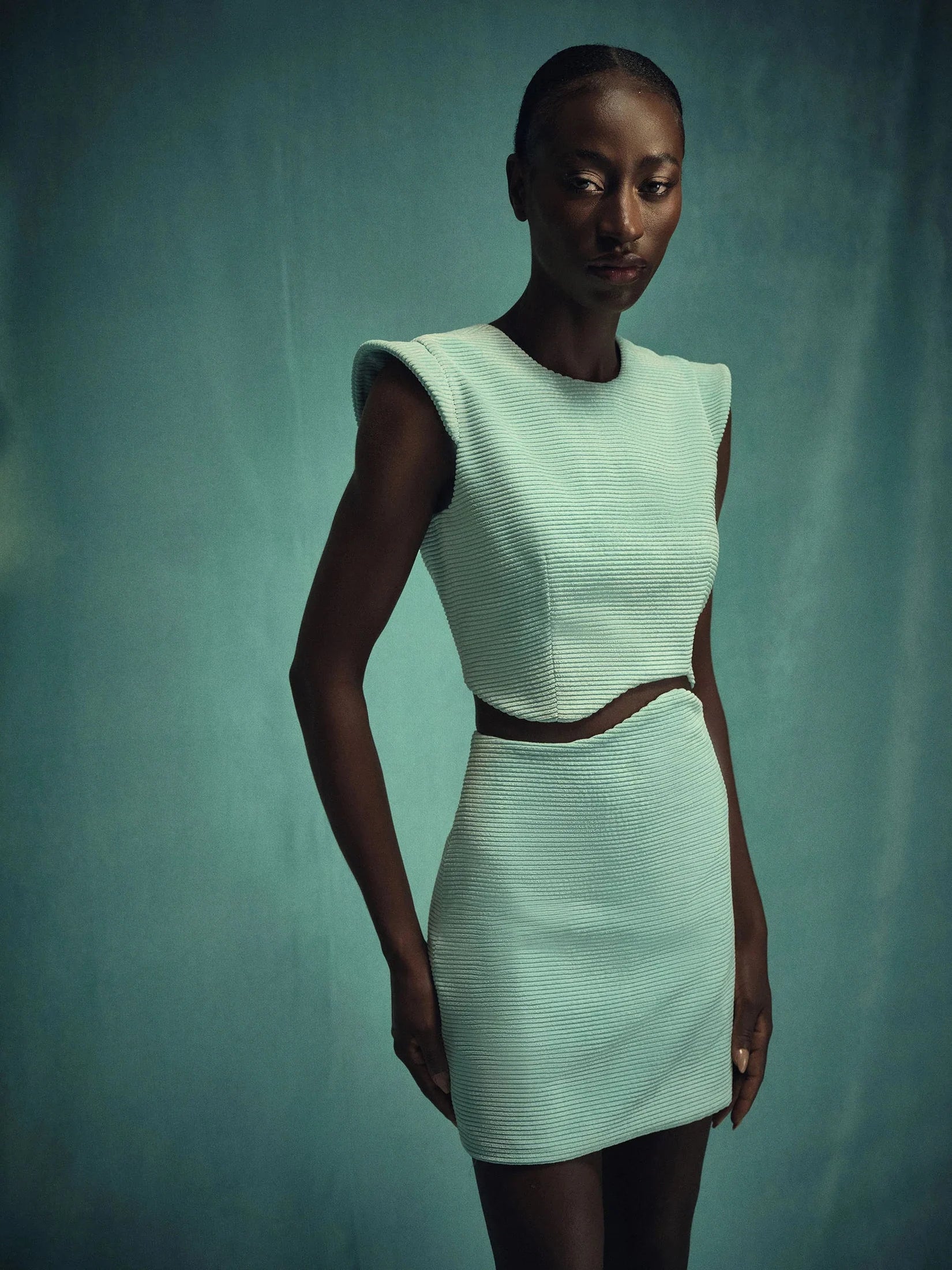 HL MOULAGE TOP - MINT