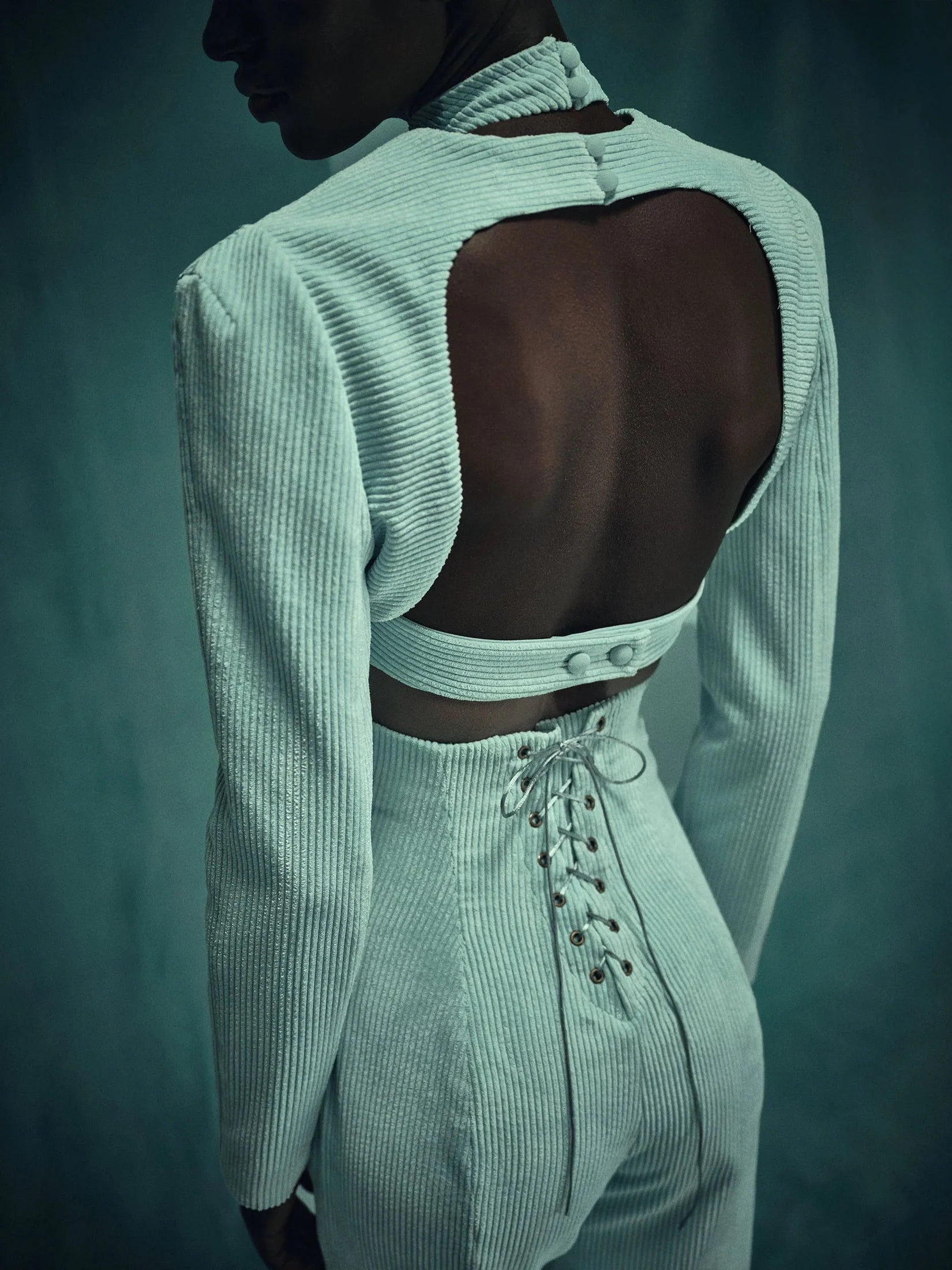 HL CORSET PANTS - MINT