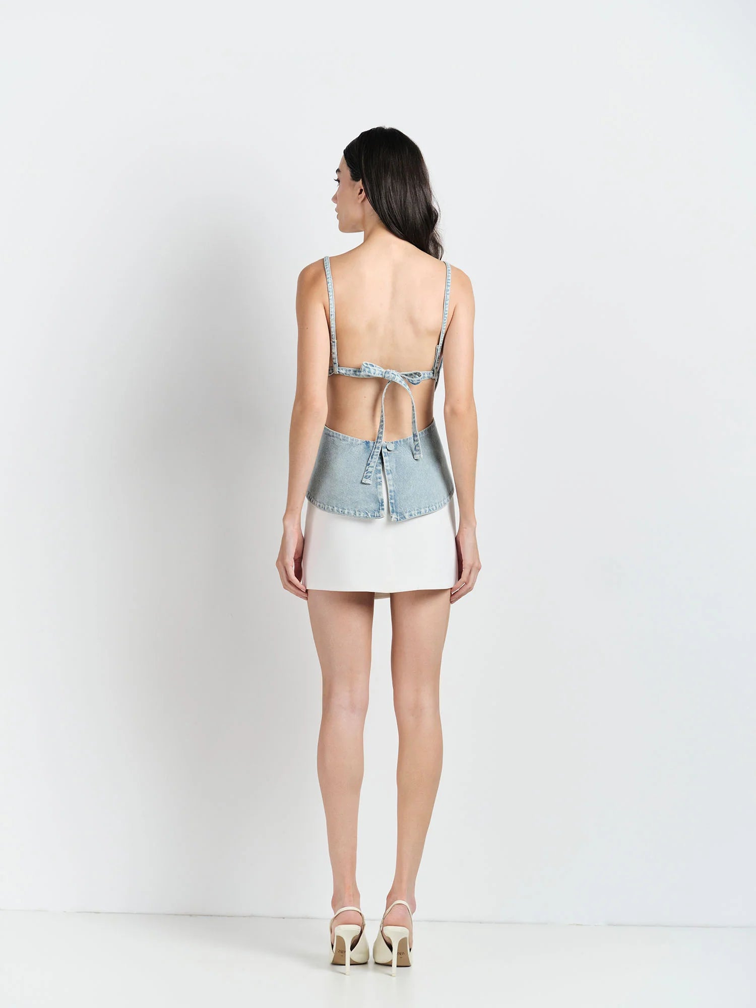 HL PONTE BLOUSE - JEAN