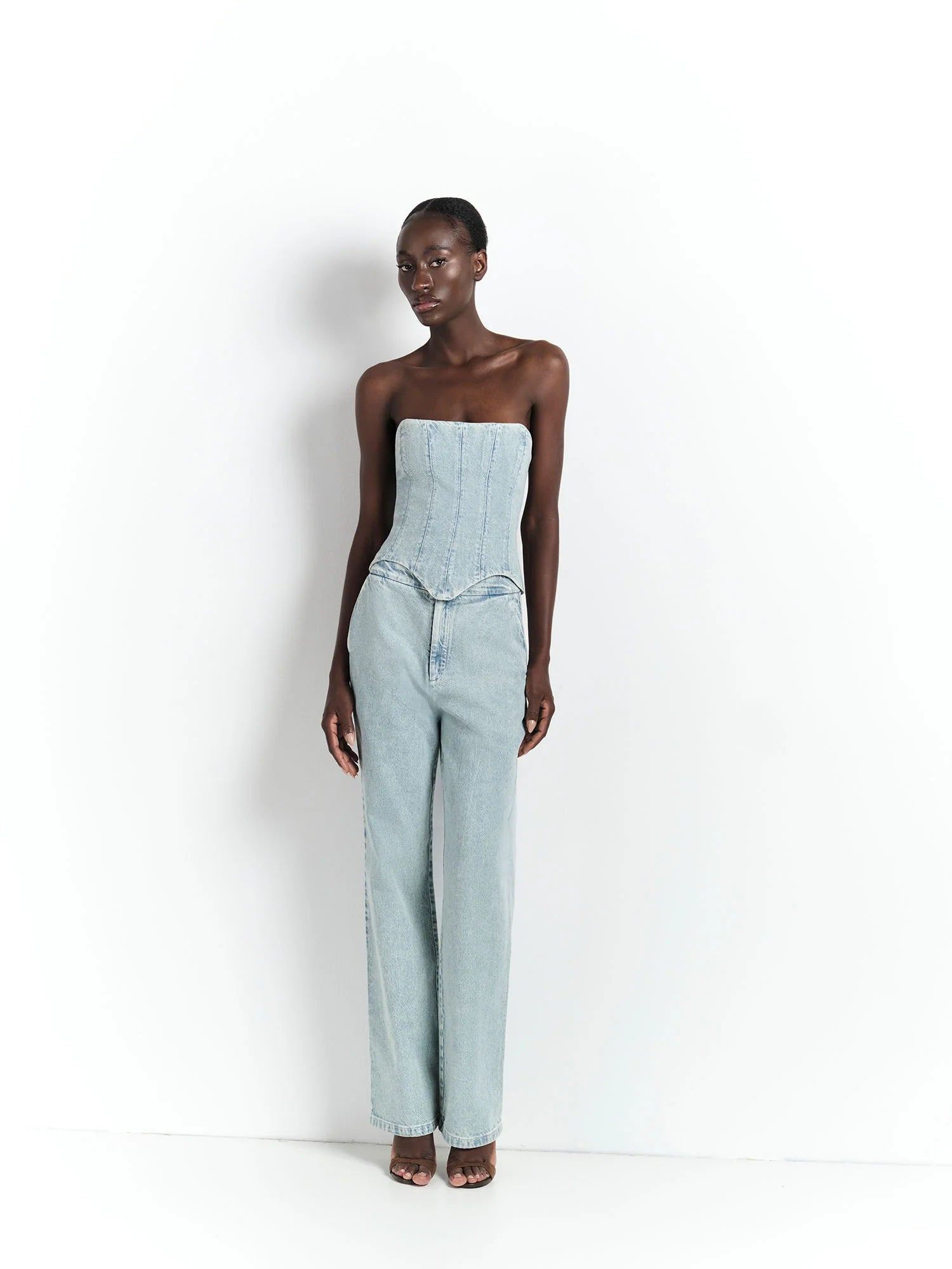 HL CORSET RECORTES - JEAN