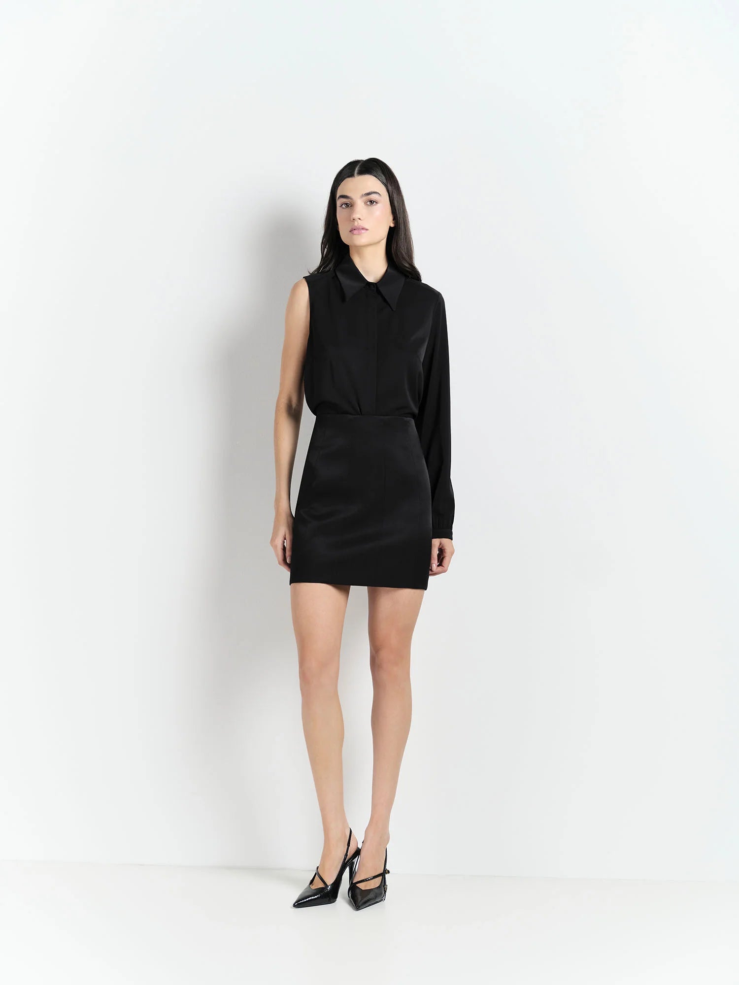 HL CAULE SKIRT - BLACK
