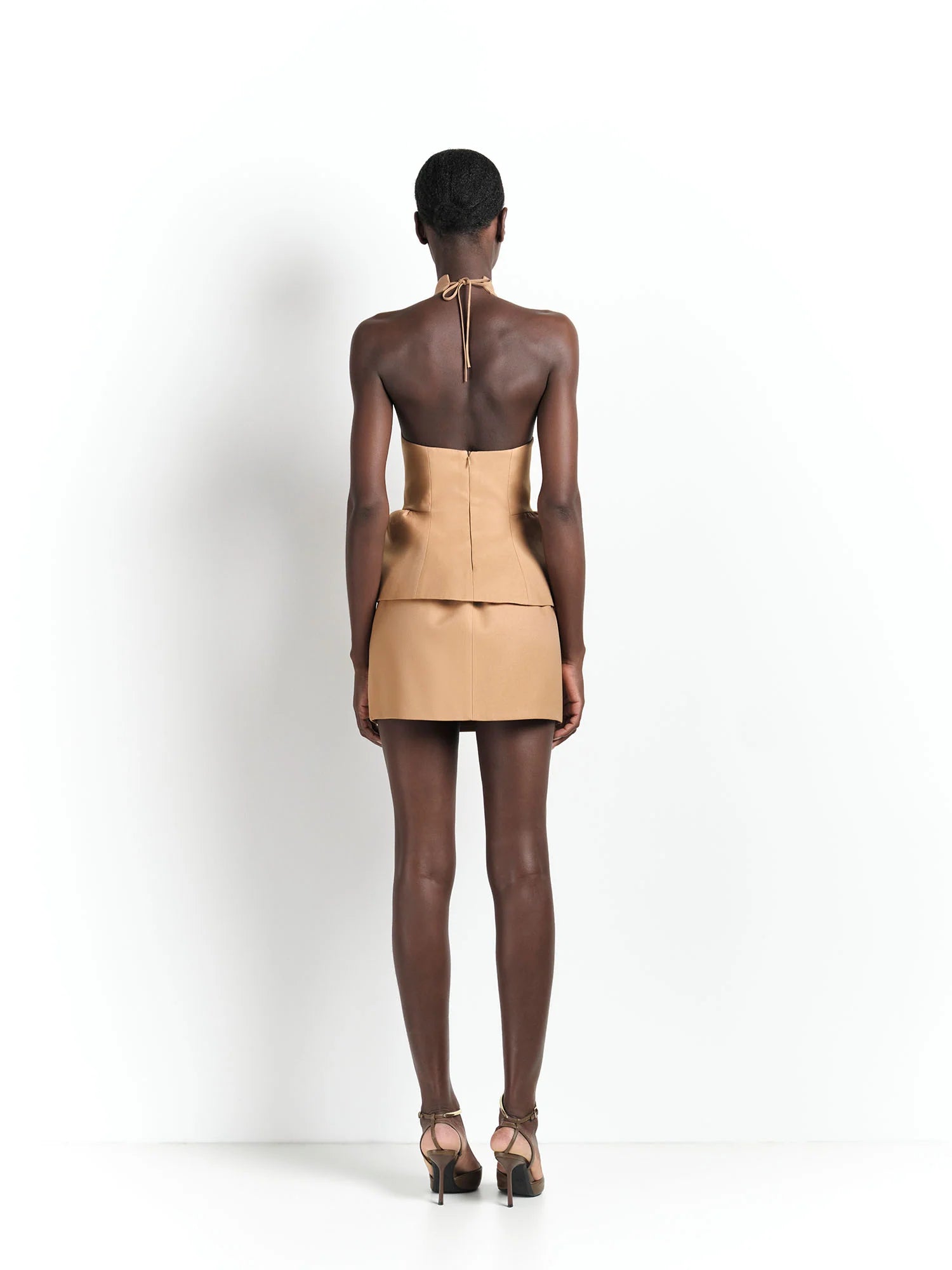 HL SILHOUETTE TOP - BEIGE