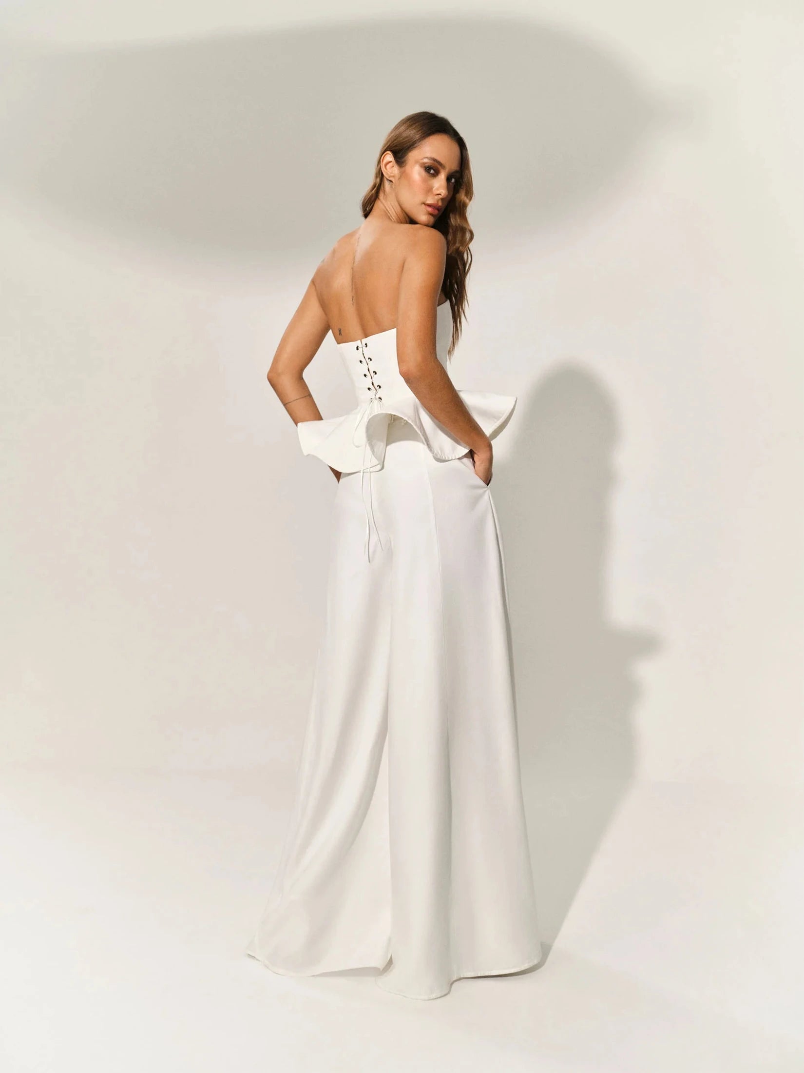 HL DELPHIUS CORSET - WHITE