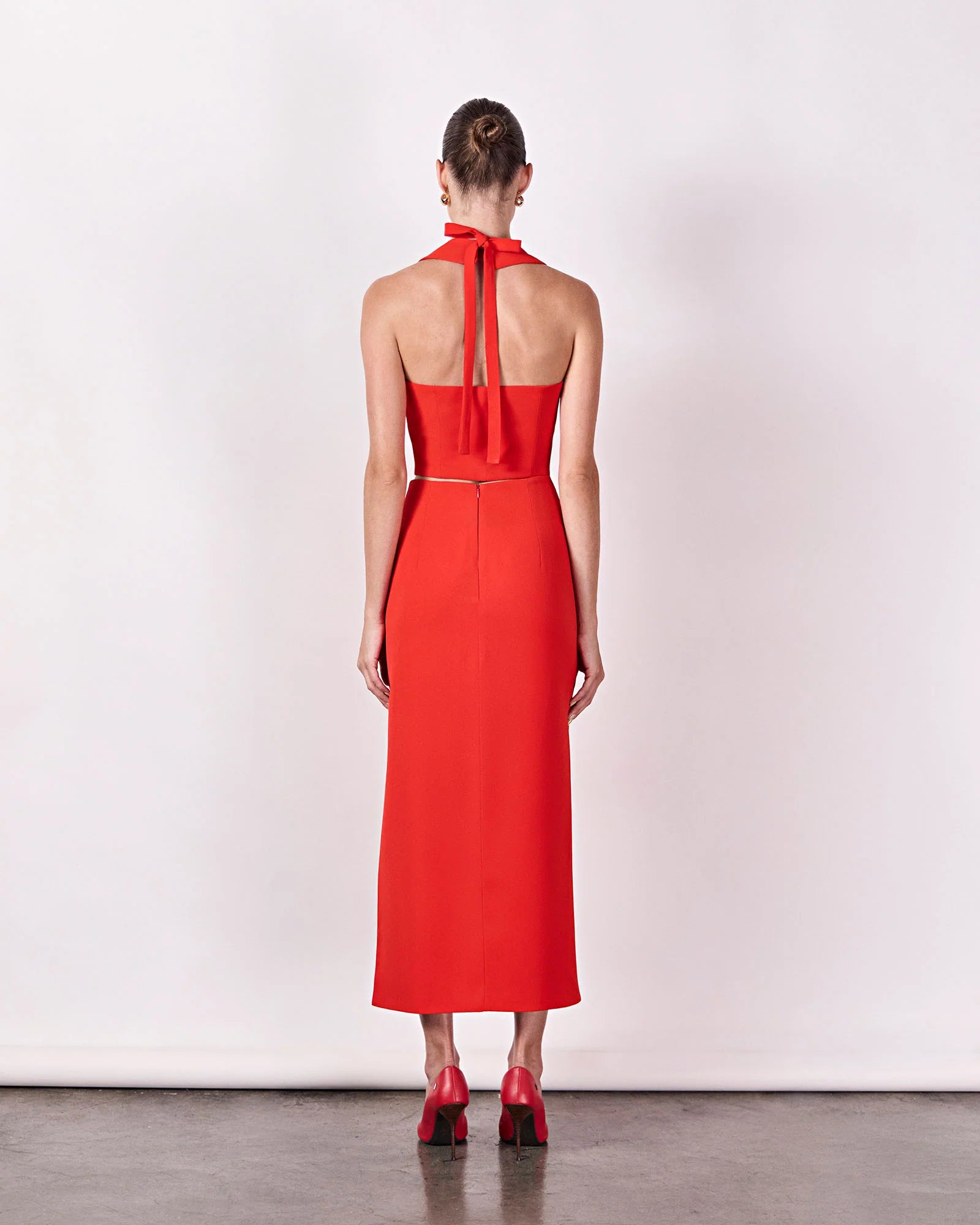 HL BRASA MIDI SKIRT