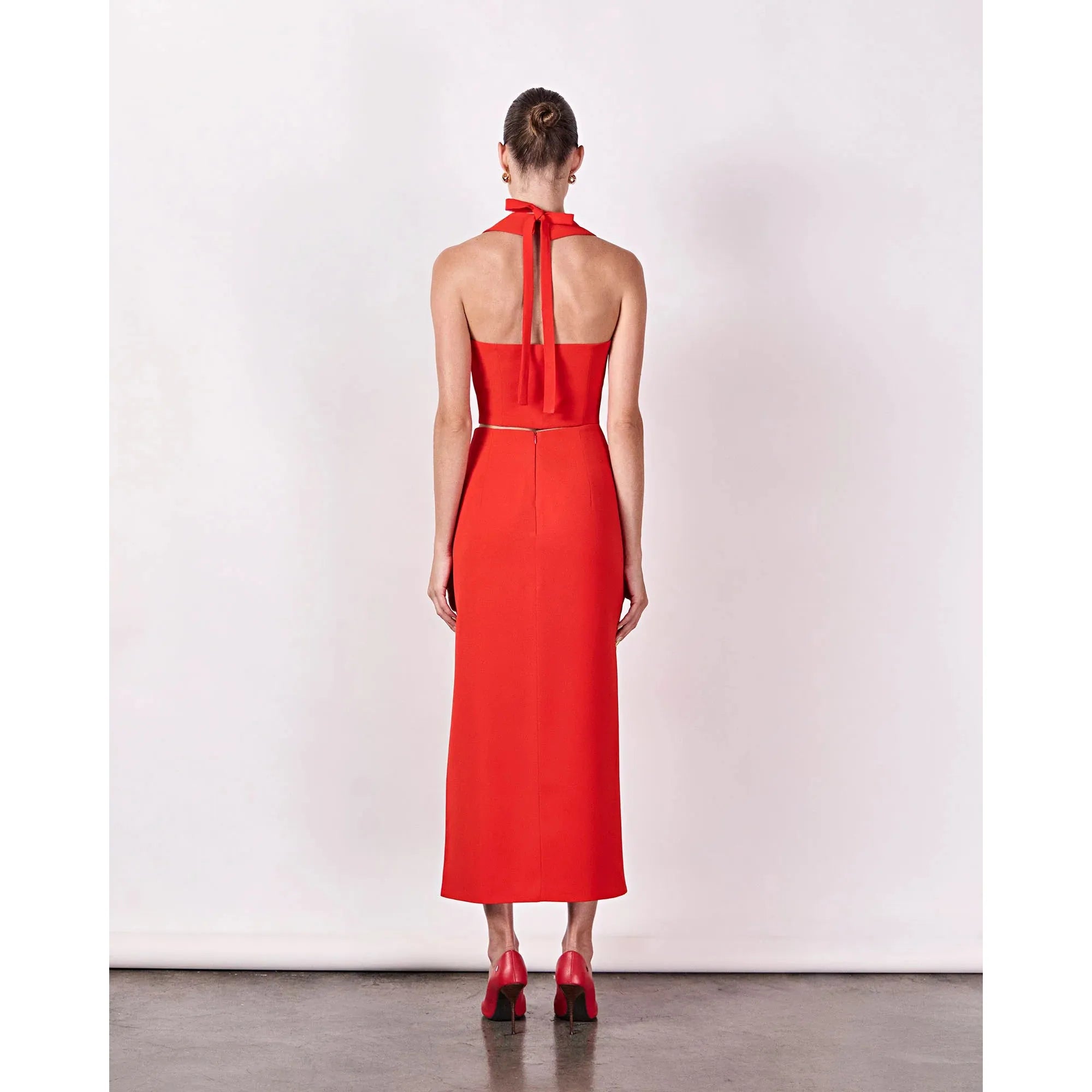 HL BRASA MIDI SKIRT