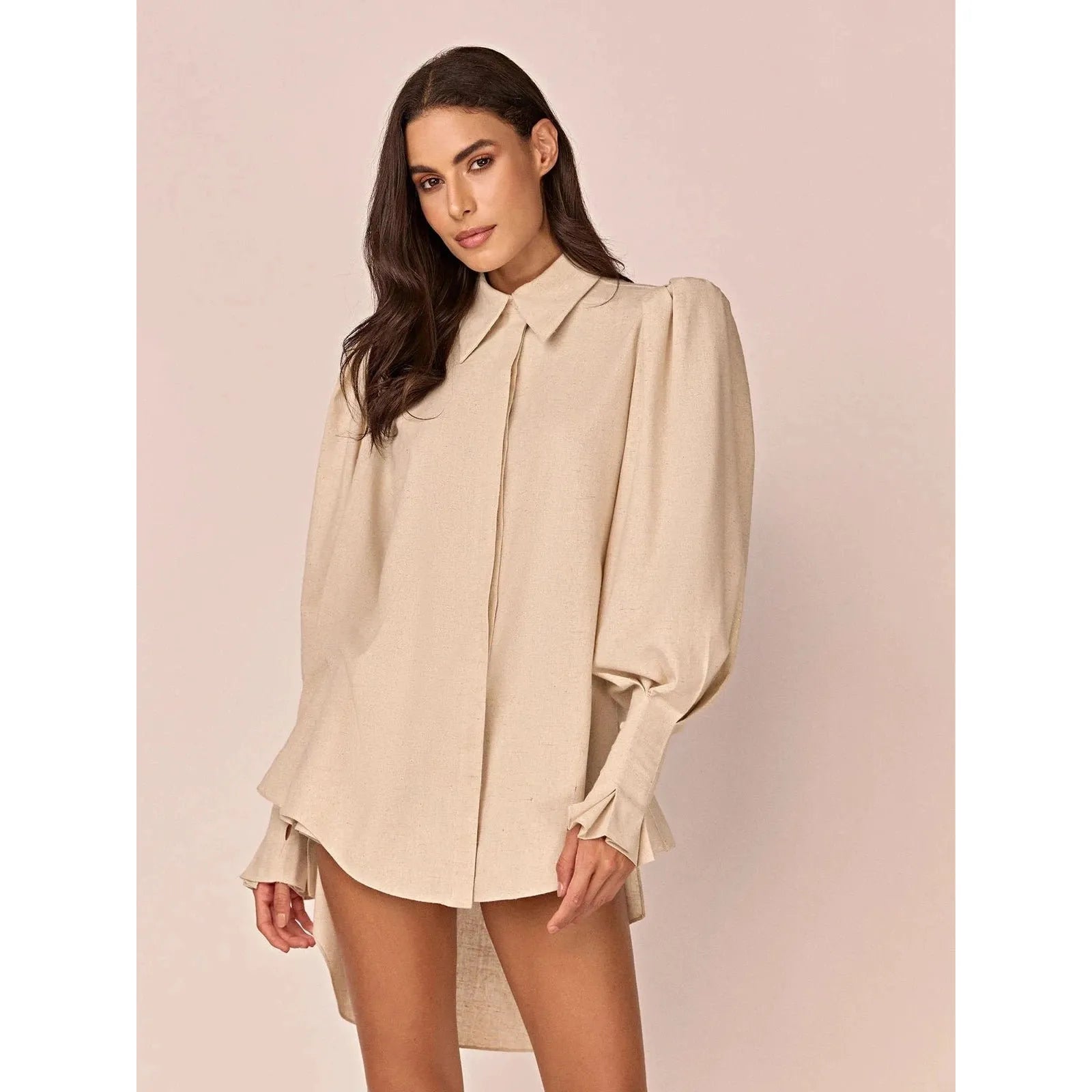 HL CAMISA TERRA - NATURAL