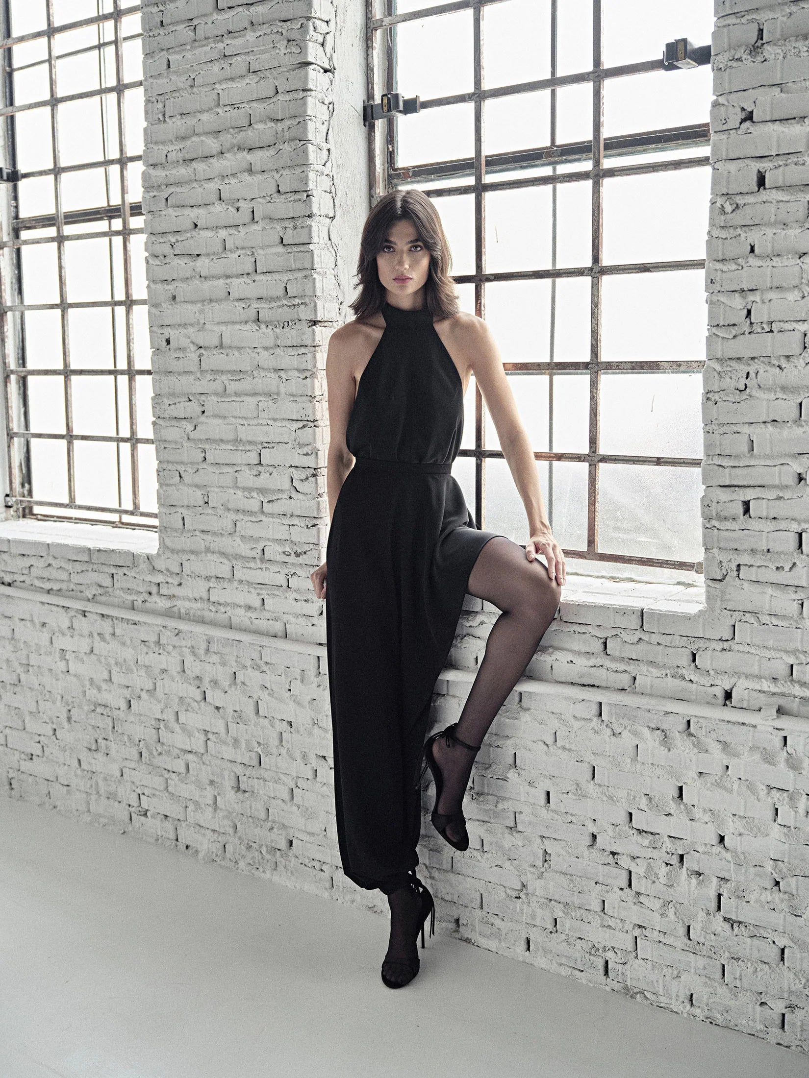 HL LAMPARINA TOP - BLACK