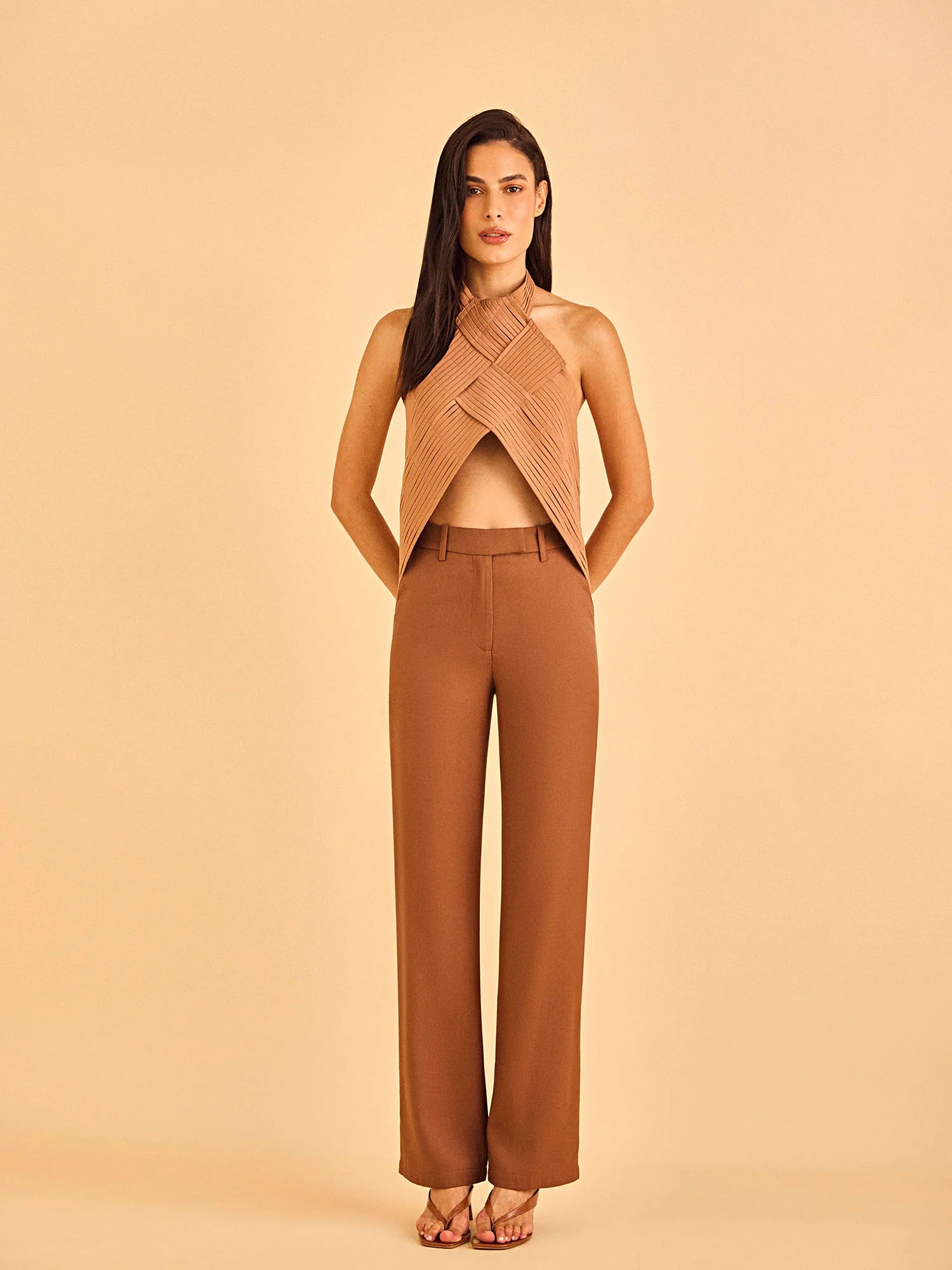HL TRAMA VEIS - BROWN