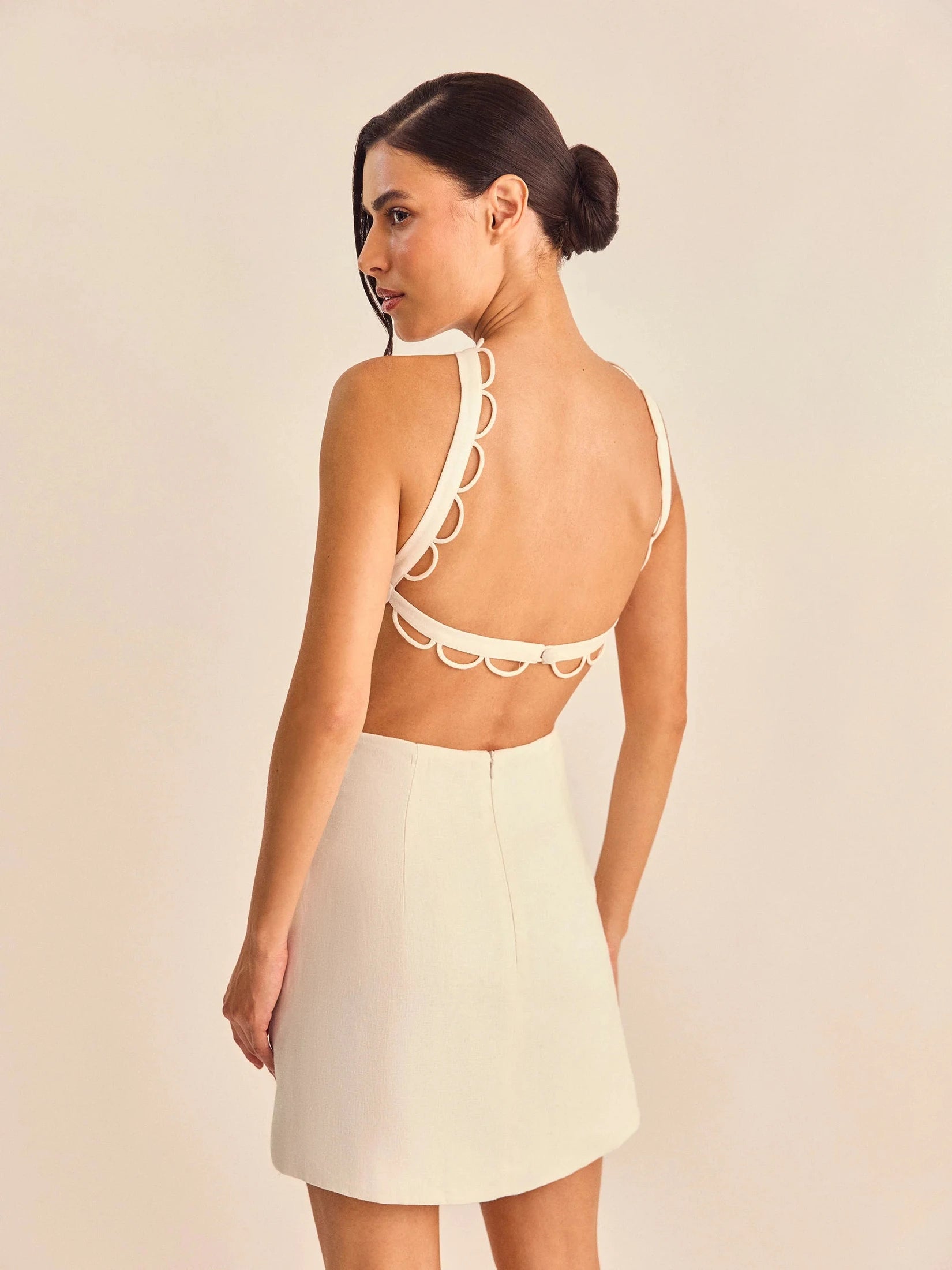 HL ROLOTE SHORT DRESS