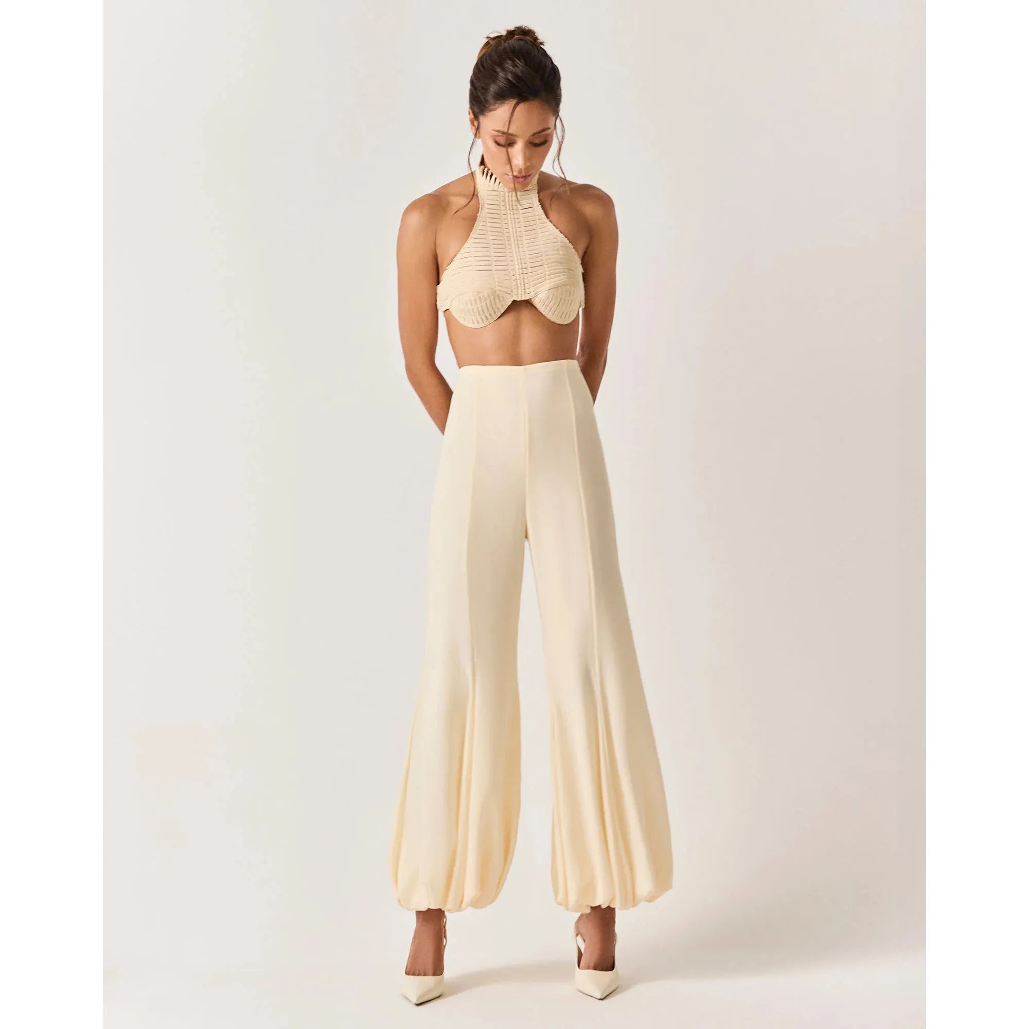 HL BALONE PANTS - OFF WHITE