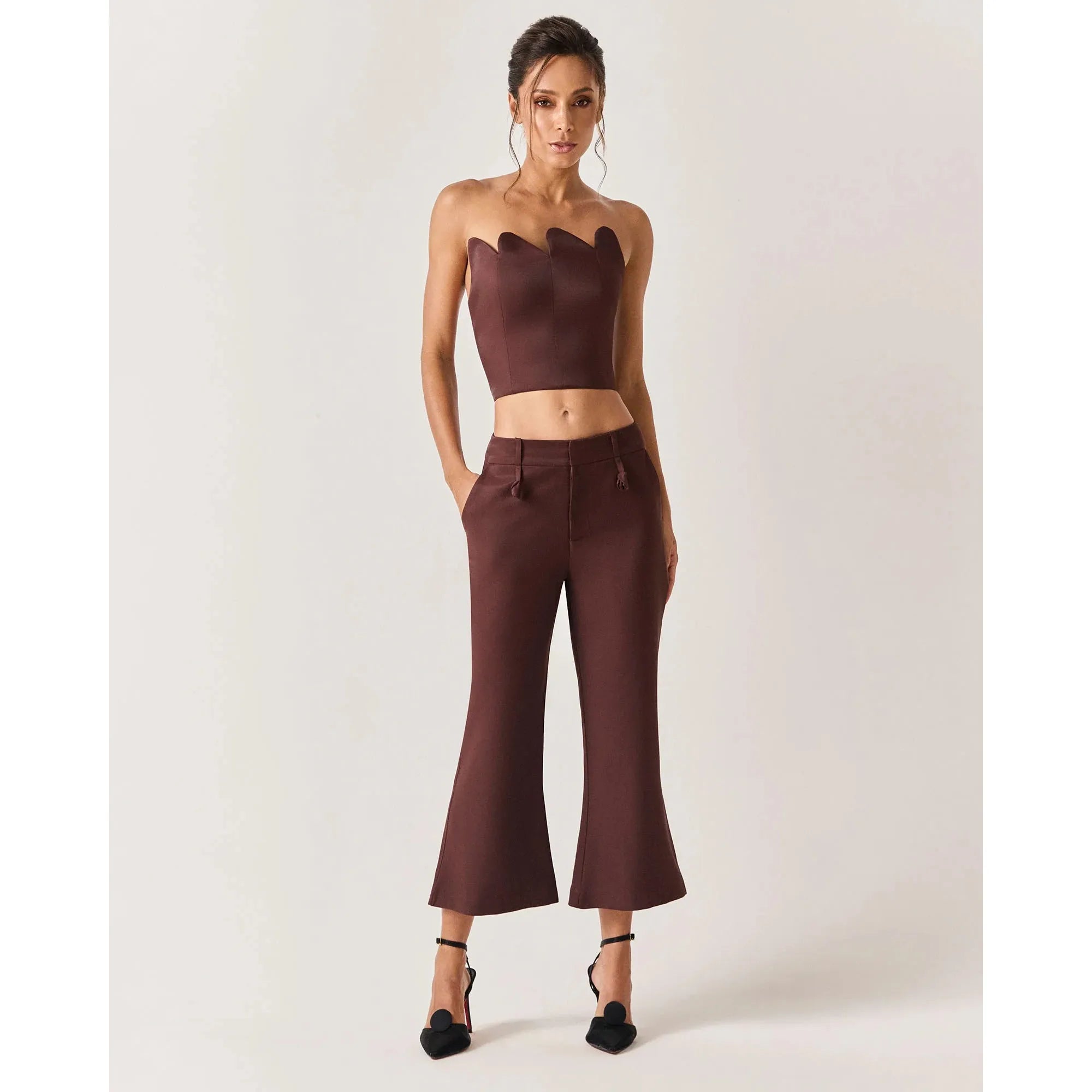 HL MAGELAN CORSET - CAFE